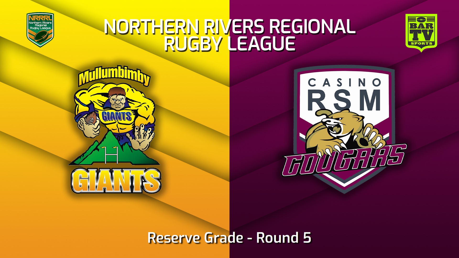 230514-Northern Rivers Round 5 - Reserve Grade - Mullumbimby Giants v Casino RSM Cougars (1) Slate Image