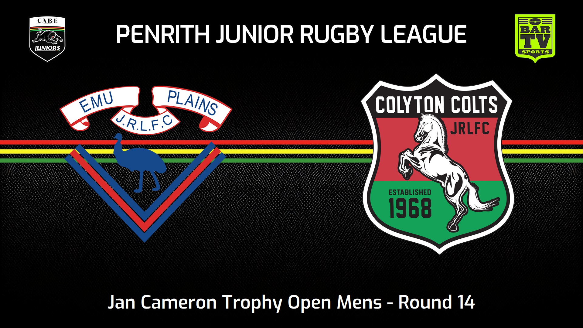 240728-video-Penrith & District Junior Rugby League Round 14 - Jan Cameron Trophy Open Mens - Emu Plains RLFC v Colyton Colts Slate Image