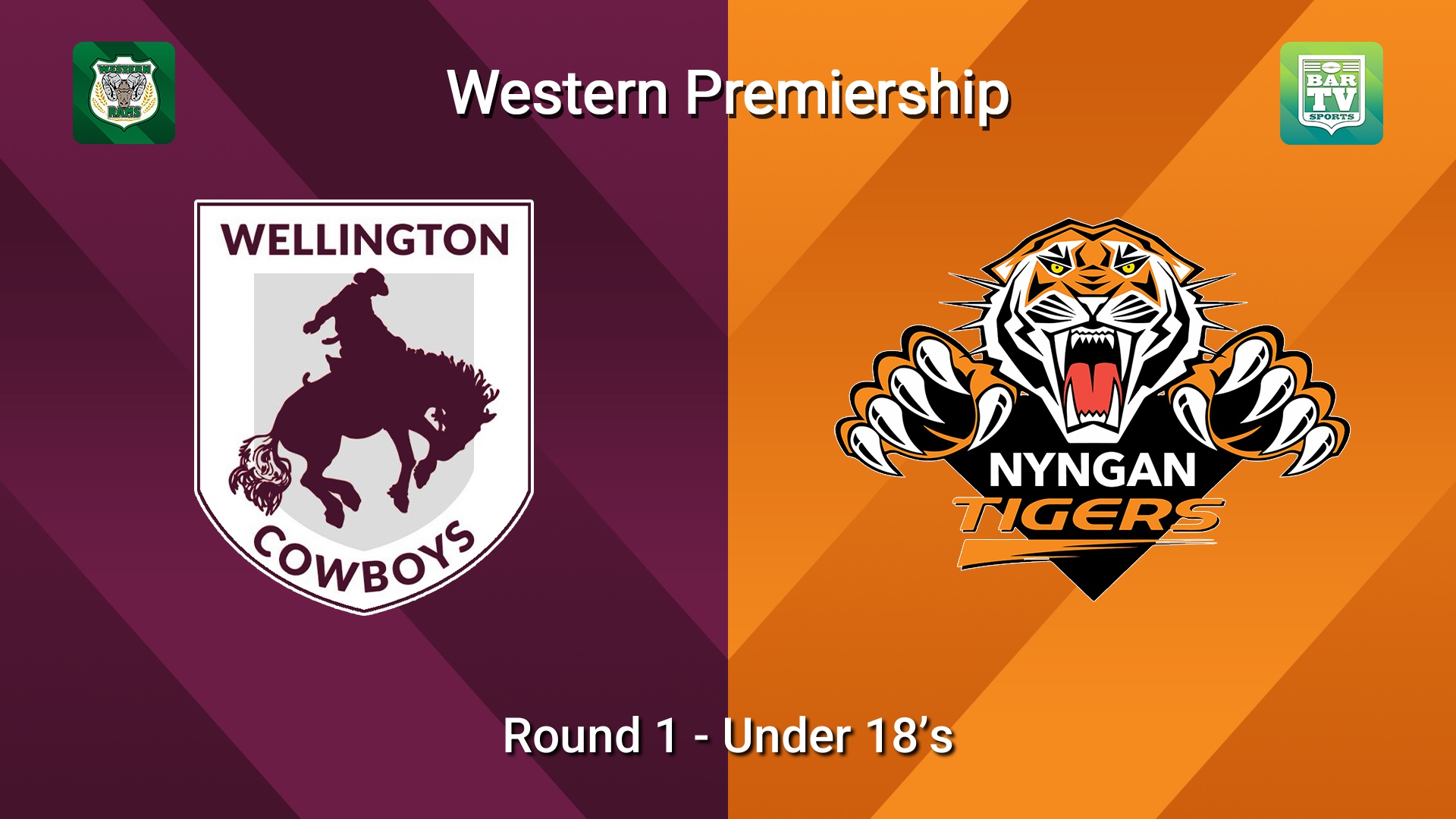 260419-video-Western Premiership Round 1 - Under 18’s - Wellington Cowboys v Nyngan Tigers Minigame Slate Image