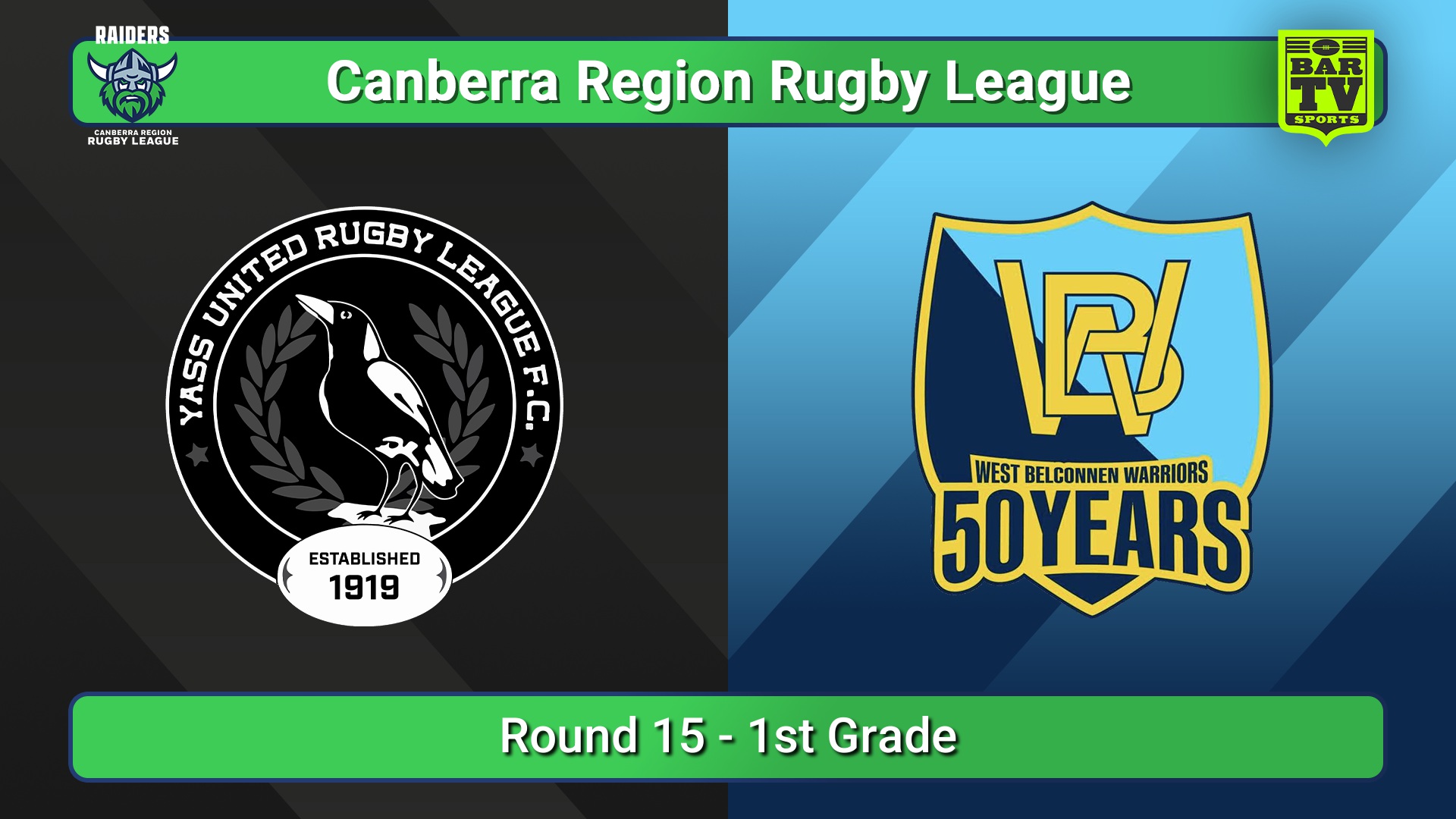 250726-video-Canberra Round 15 - 1st Grade - Yass Magpies v West Belconnen Warriors Slate Image