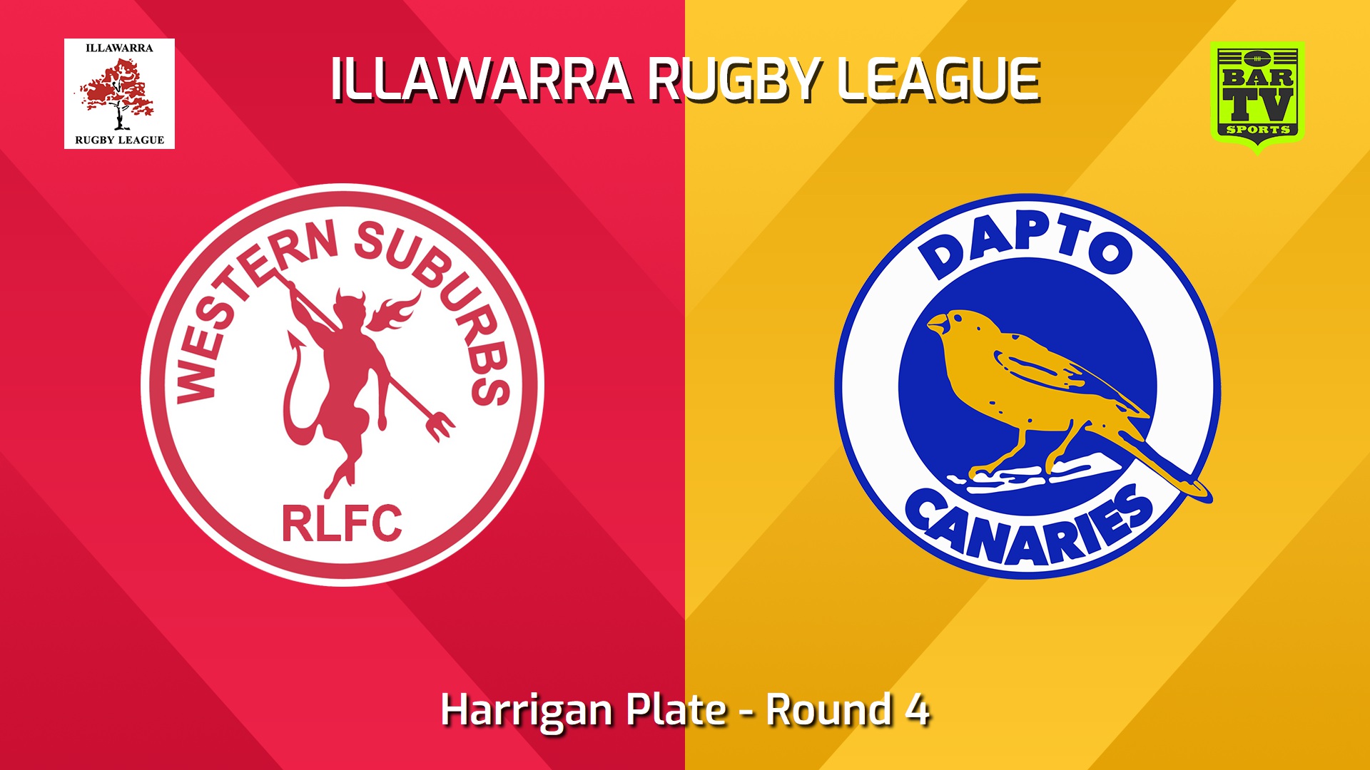 240713-video-Illawarra Round 4 - Harrigan Plate - Western Suburbs Devils v Dapto Canaries Slate Image