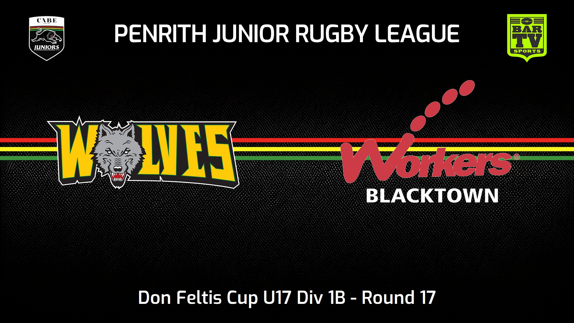 240712-video-Penrith & District Junior Rugby League Round 17 - Don Feltis Cup U17 Div 1B - Windsor Wolves v Blacktown Workers Slate Image