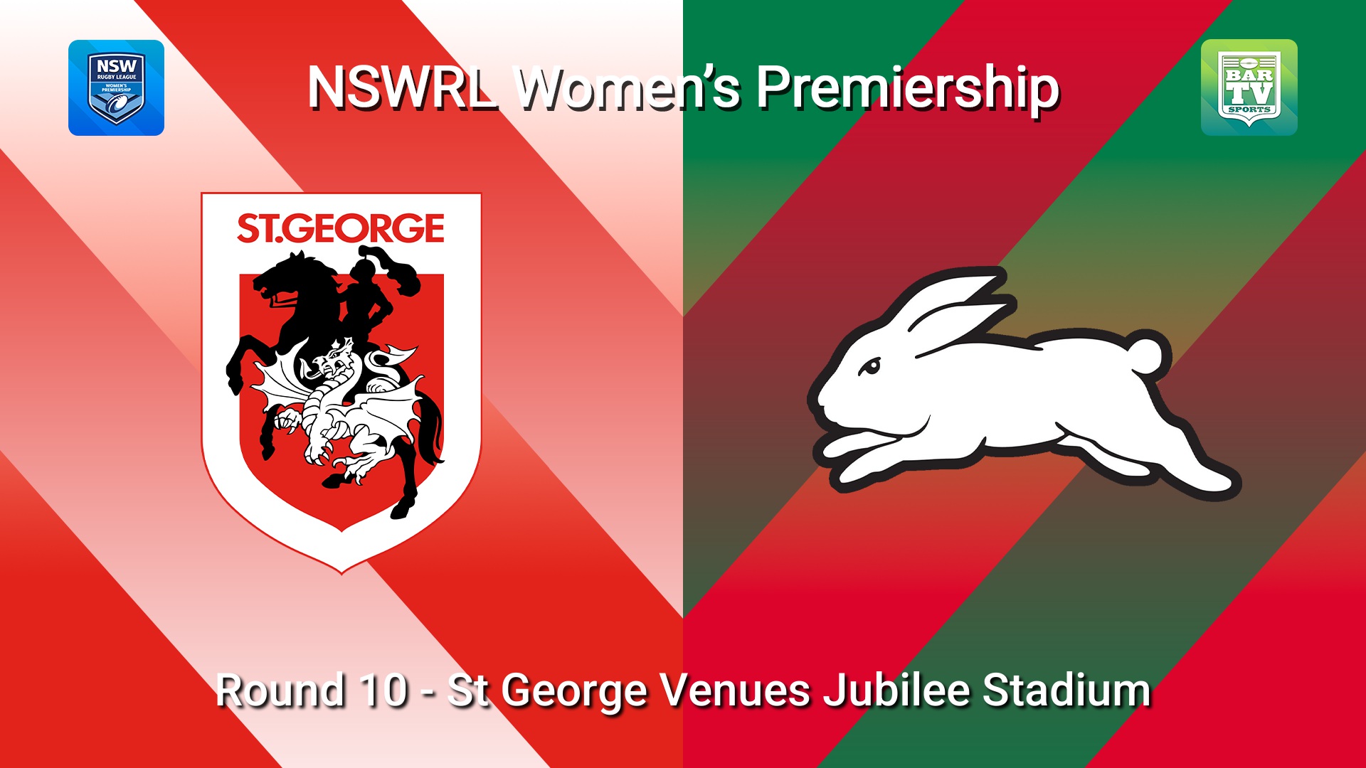 260822-video-NSW Women's Premiership Round 10 - St George DRLFC v South Sydney Rabbitohs Slate Image