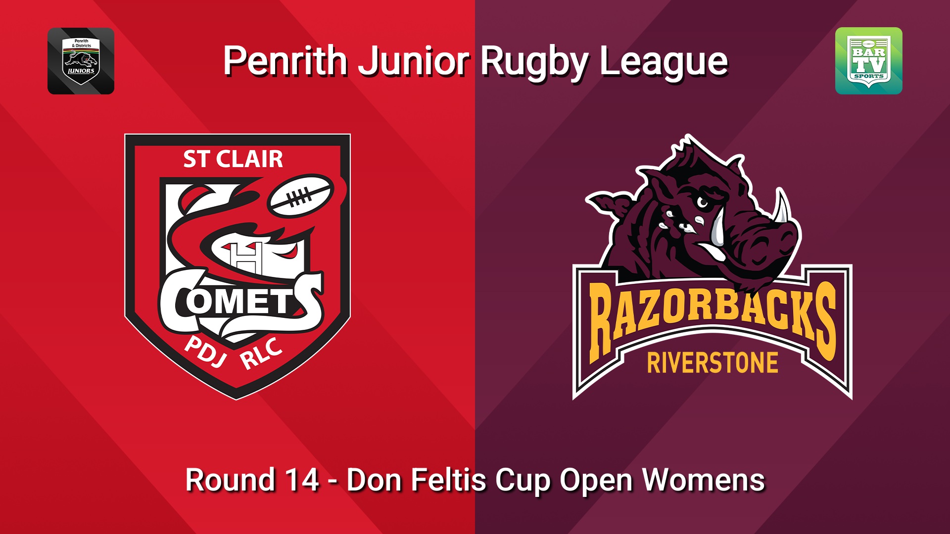 260801-video-Penrith & District Junior Rugby League Round 14 - Don Feltis Cup Open Womens - St Clair v Riverstone Slate Image