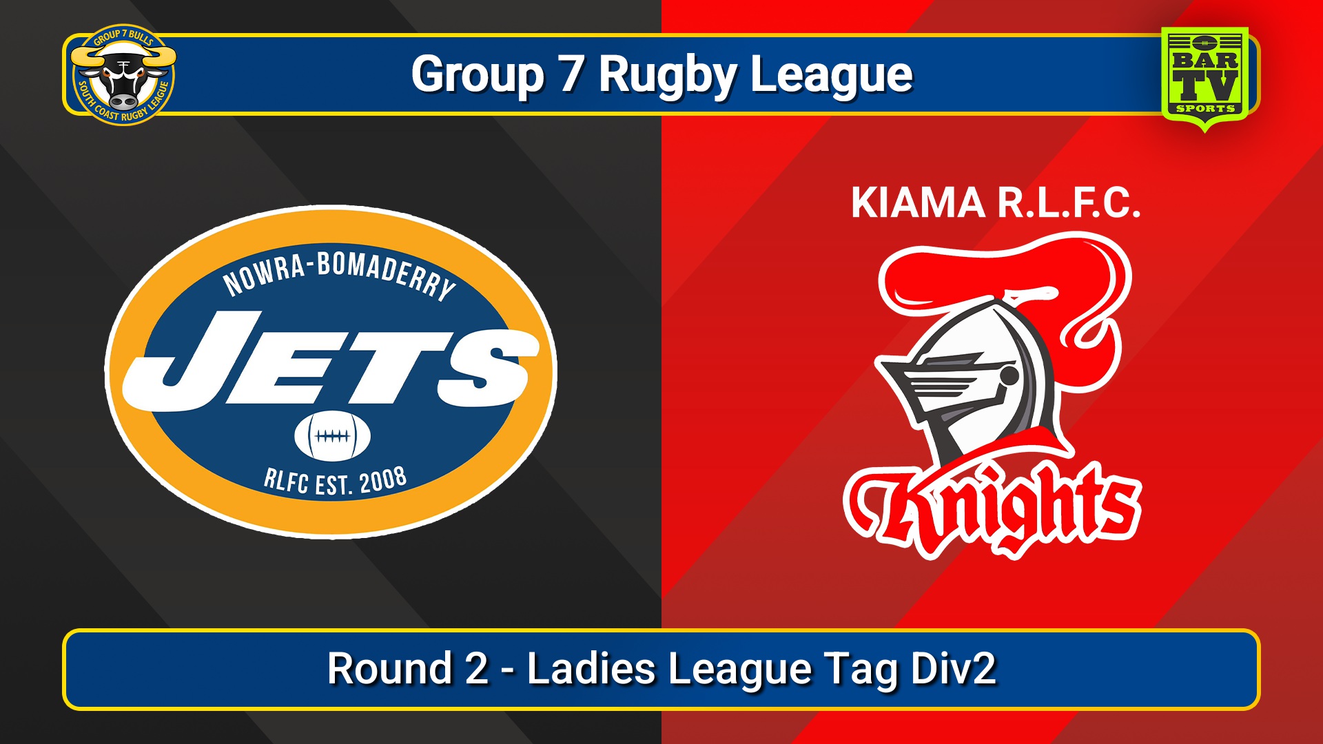 250413-video-South Coast Round 2 - Ladies League Tag Div2 - Nowra-Bomaderry  v Kiama Knights Slate Image
