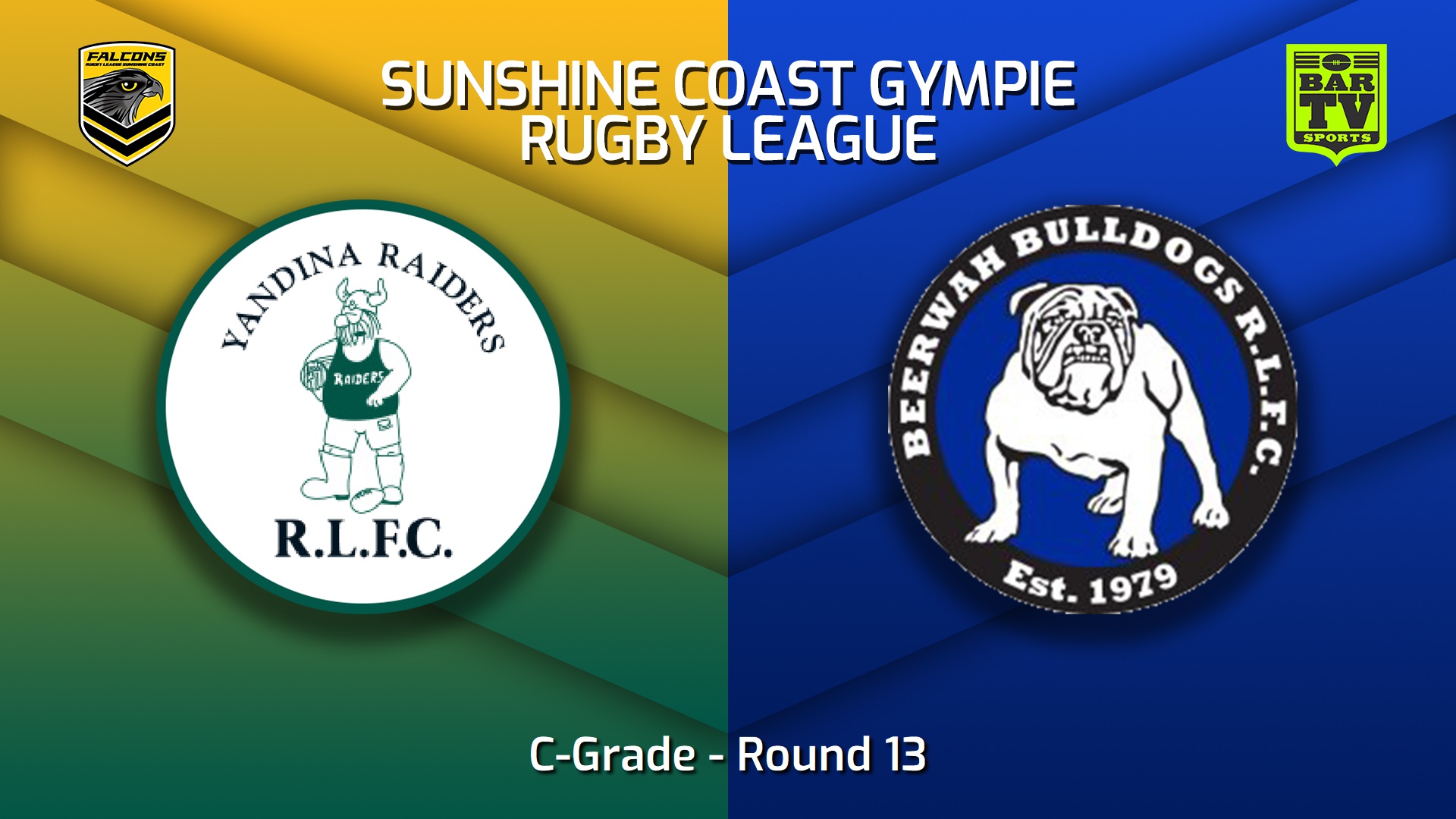 230715-Sunshine Coast RL Round 13 - C-Grade - Yandina Raiders v Beerwah Bulldogs Slate Image