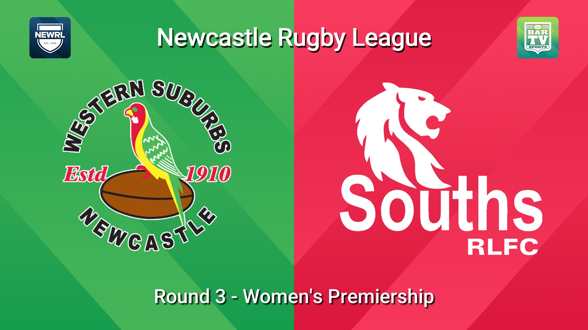 260517-video-Newcastle RL Round 3 - Women's Premiership - Western Suburbs Rosellas v South Newcastle Lions Slate Image