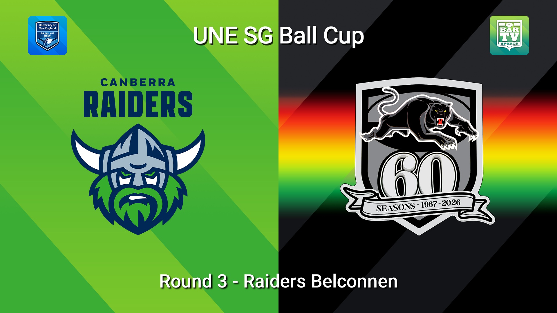 260221-video-UNE SG Ball Cup Round 3 - Canberra Raiders v Penrith Panthers Slate Image