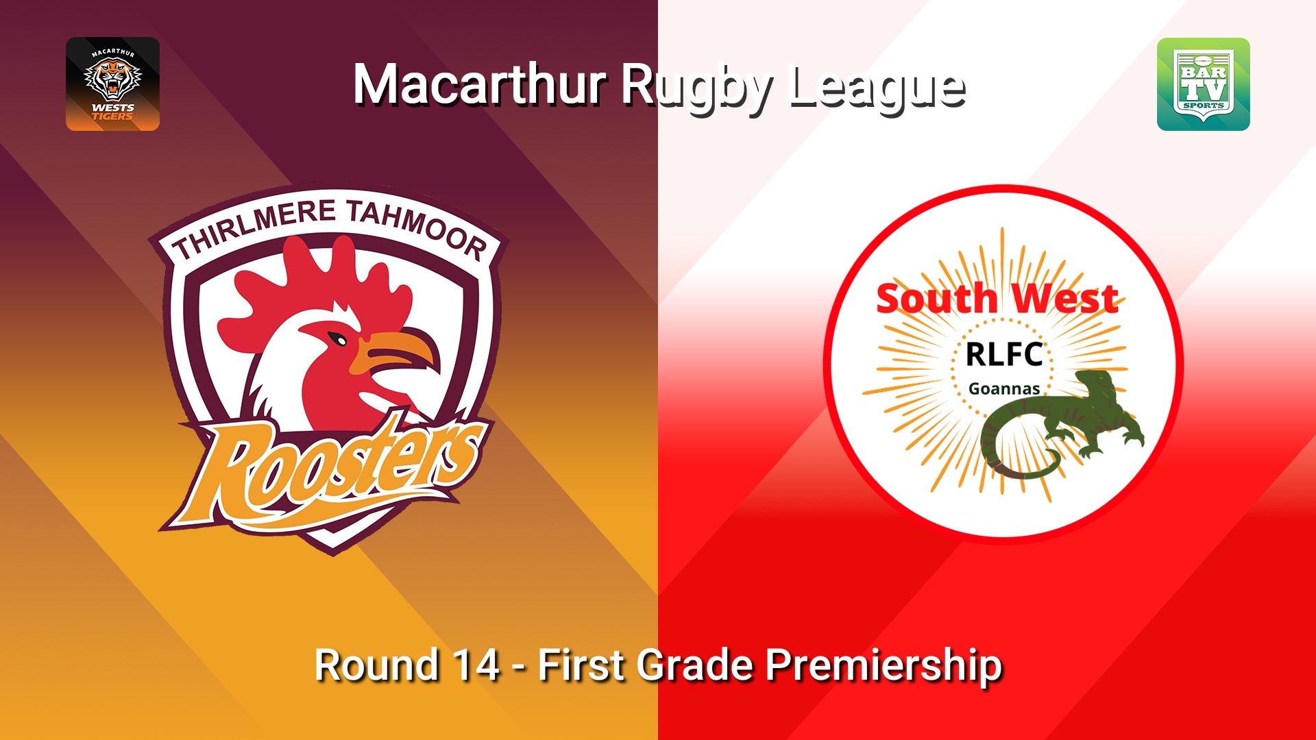 260802-video-Macarthur RL Round 14 - First Grade Premiership - Thirlmere Roosters v South West Goannas Slate Image