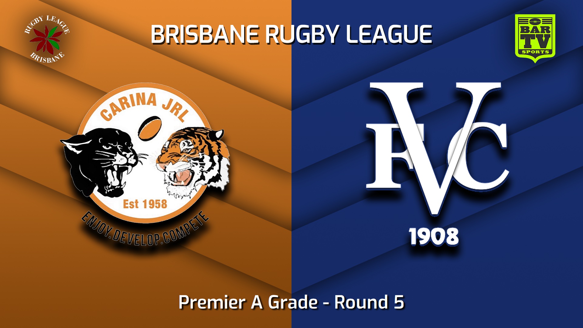 230422-BRL Round 5 - Premier A Grade - Carina Juniors v Valleys Diehards Slate Image
