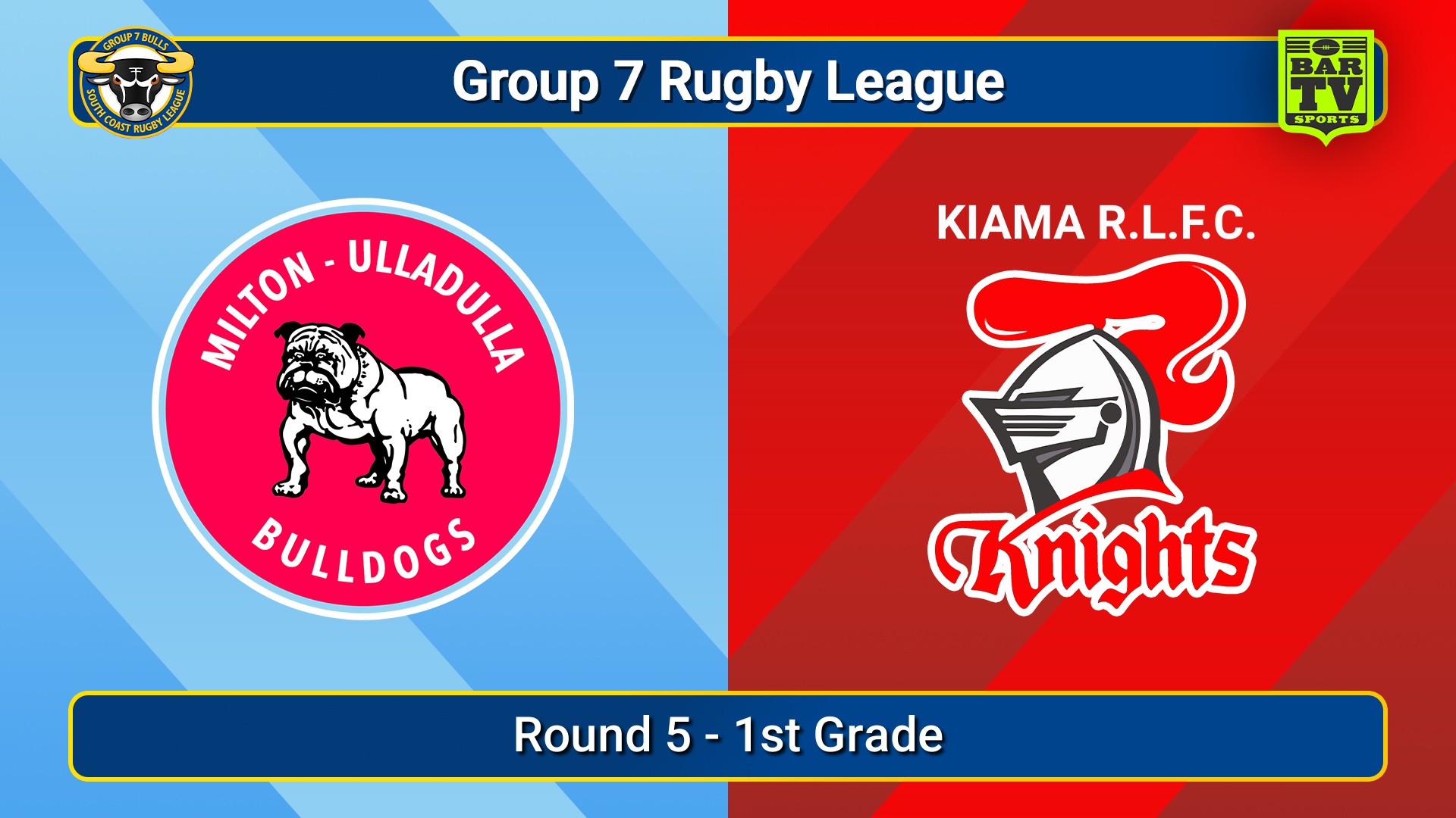 250511-video-South Coast Round 5 - 1st Grade - Milton-Ulladulla Bulldogs v Kiama Knights Slate Image