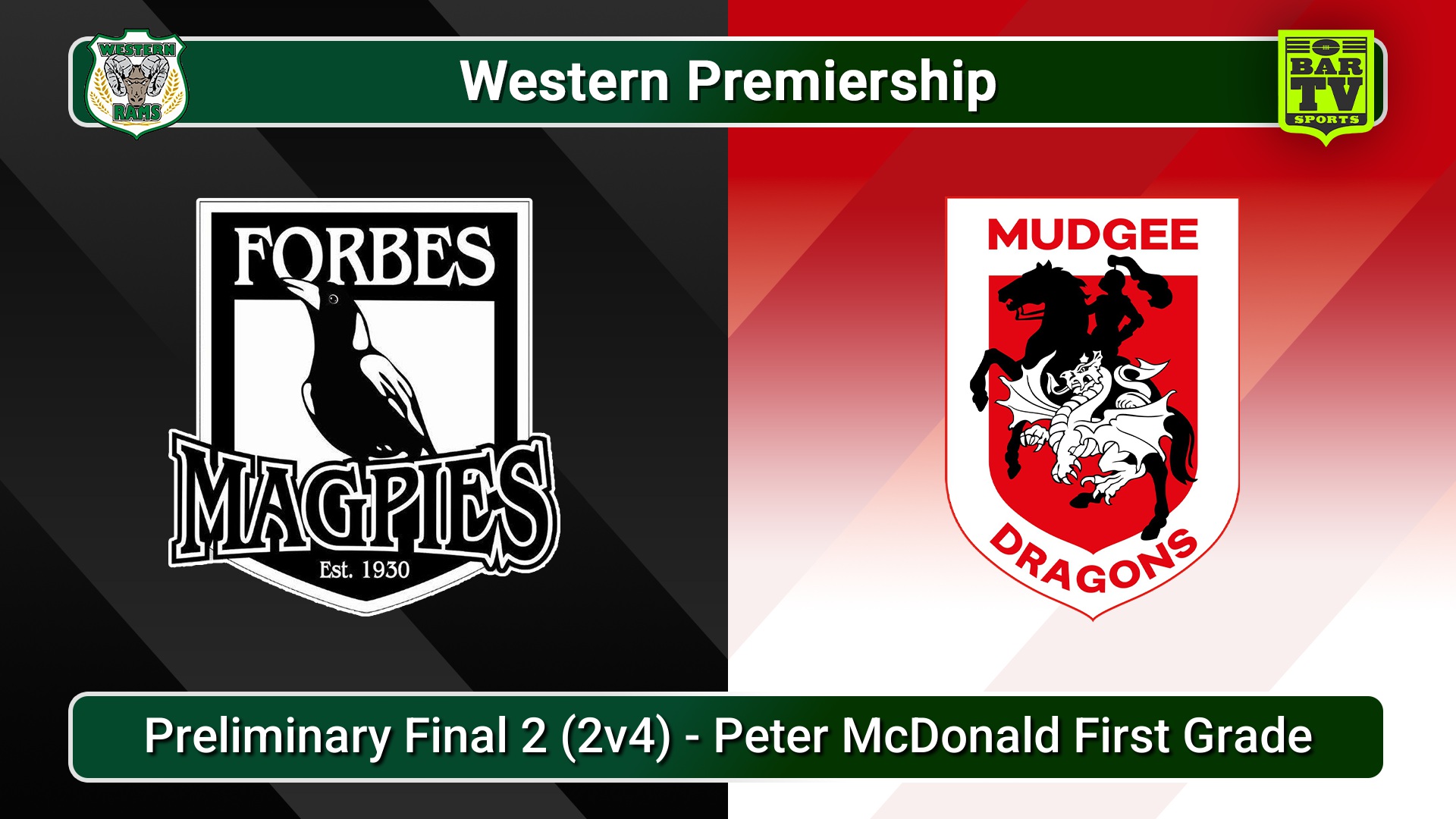 250831-video-Western Premiership Preliminary Final 2 (2v4) - Peter McDonald First Grade - Forbes Magpies v Mudgee Dragons Slate Image