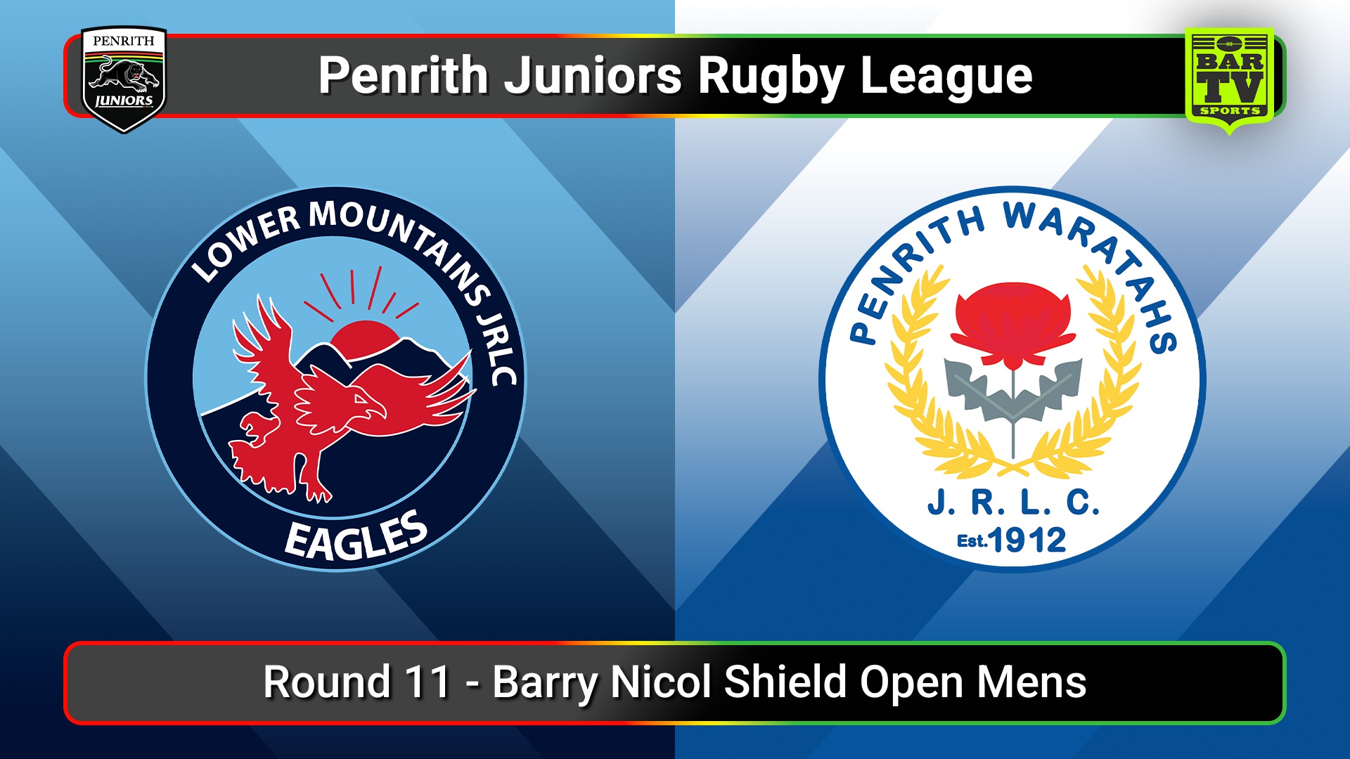 250628-video-Penrith & District Junior Rugby League Round 11 - Barry Nicol Shield Open Mens - Lower Mountains v Penrith Waratahs Slate Image