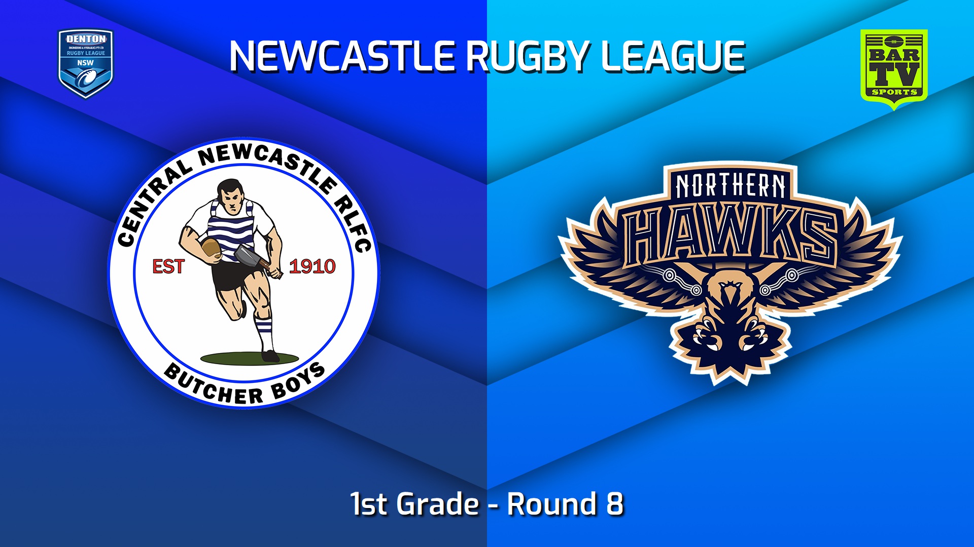 230521-Newcastle RL Round 8 - 1st Grade - Central Newcastle Butcher Boys v Northern Hawks Slate Image