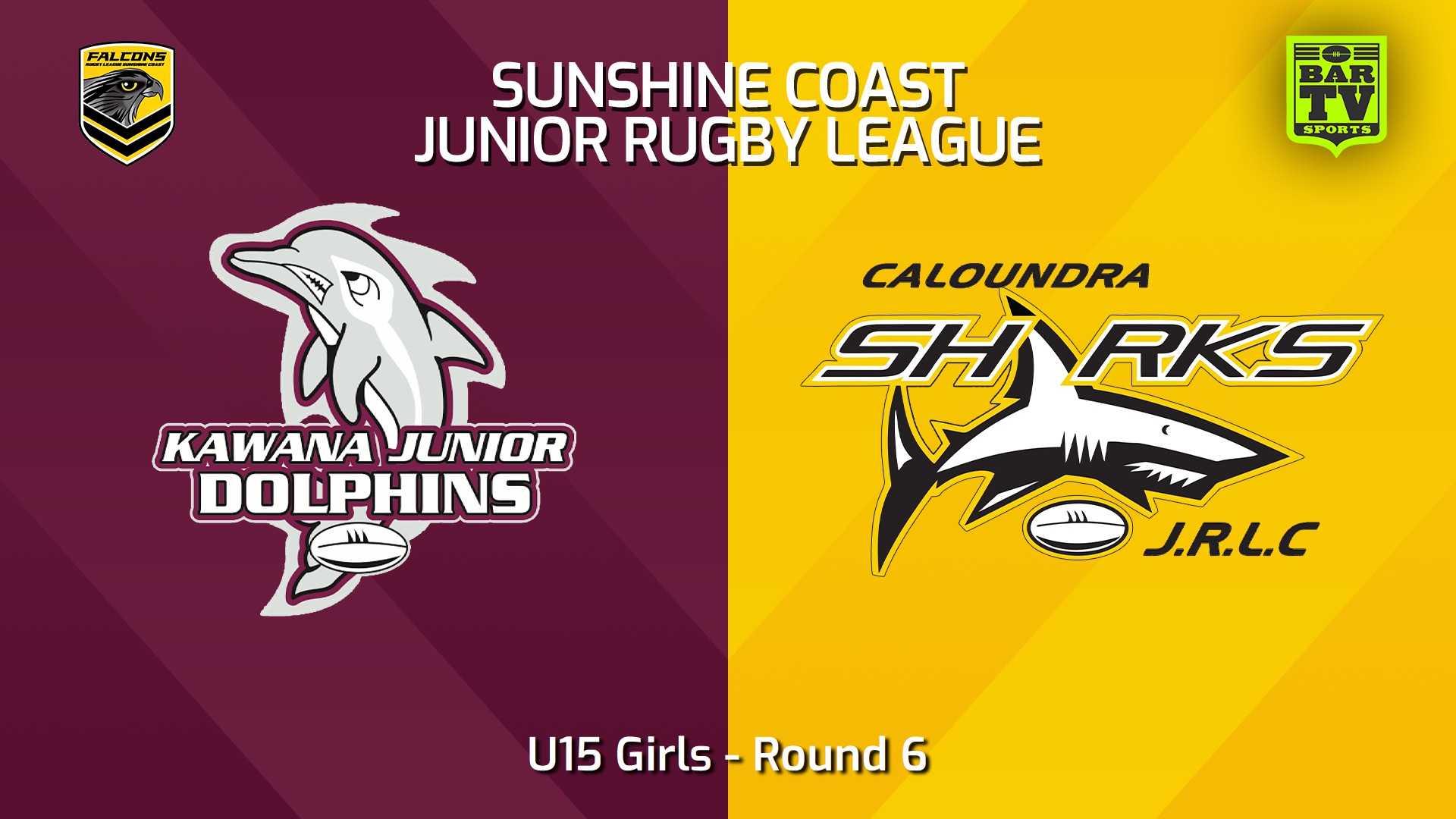 240503-video-Sunshine Coast Junior Rugby League Round 6 - U15 Girls - Kawana Dolphins JRL v Caloundra Sharks JRL Slate Image