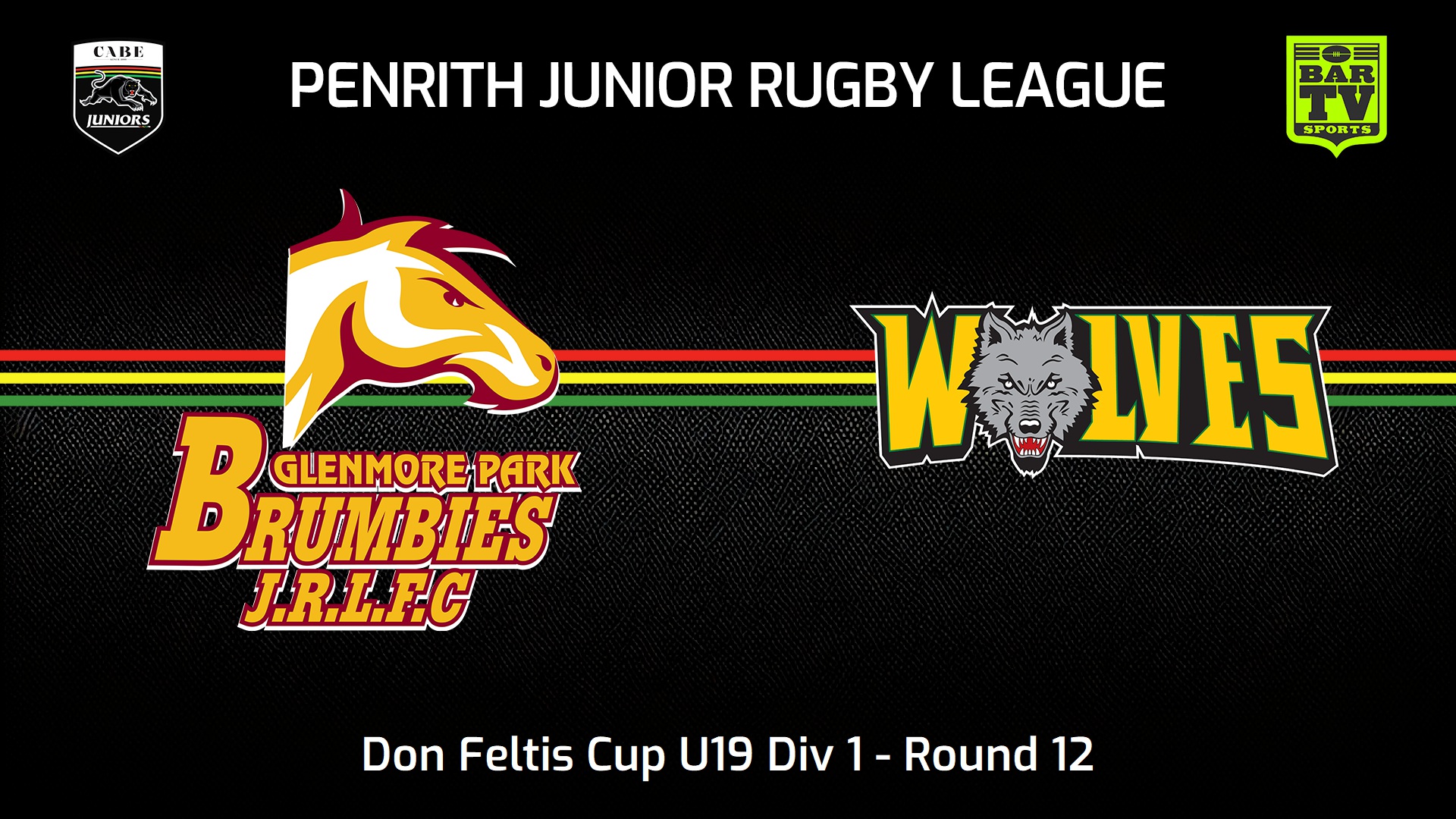 240707-video-Penrith & District Junior Rugby League Round 12 - U19 Div 1 - Glenmore Park Brumbies v Windsor Wolves Slate Image