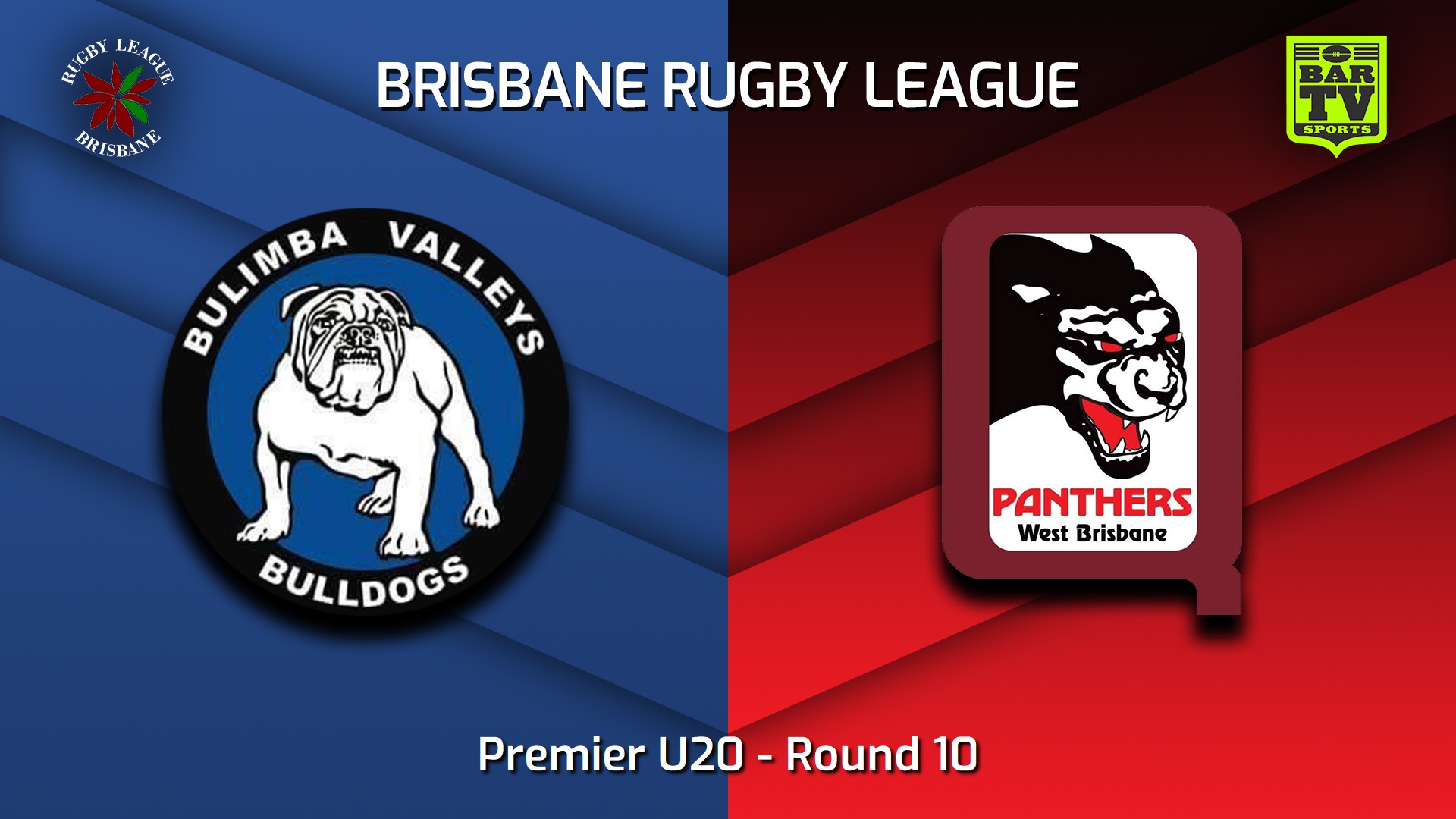230603-BRL Round 10 - Premier U20 - Bulimba Valleys Bulldogs v West Brisbane Panthers Slate Image