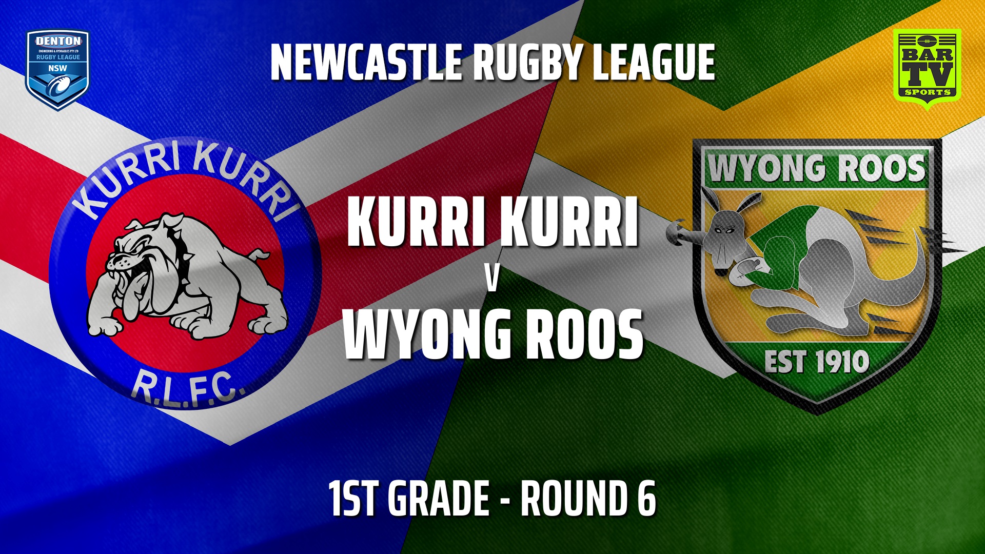 210501-Newcastle Rugby League Round 6 - 1st Grade - Kurri Kurri Bulldogs v Wyong Roos Slate Image