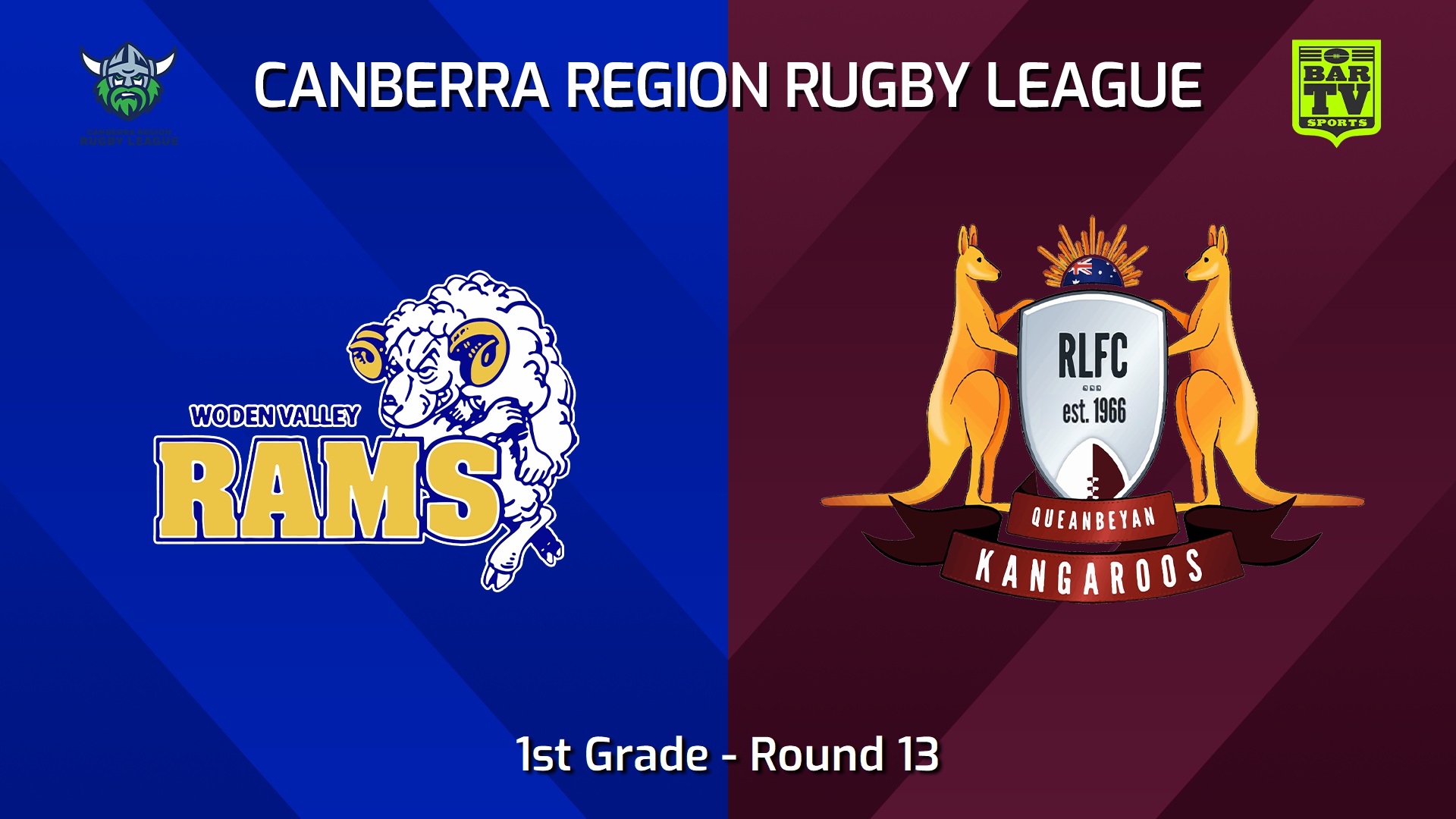 240706-video-Canberra Round 13 - 1st Grade - Woden Valley Rams v Queanbeyan Kangaroos Slate Image
