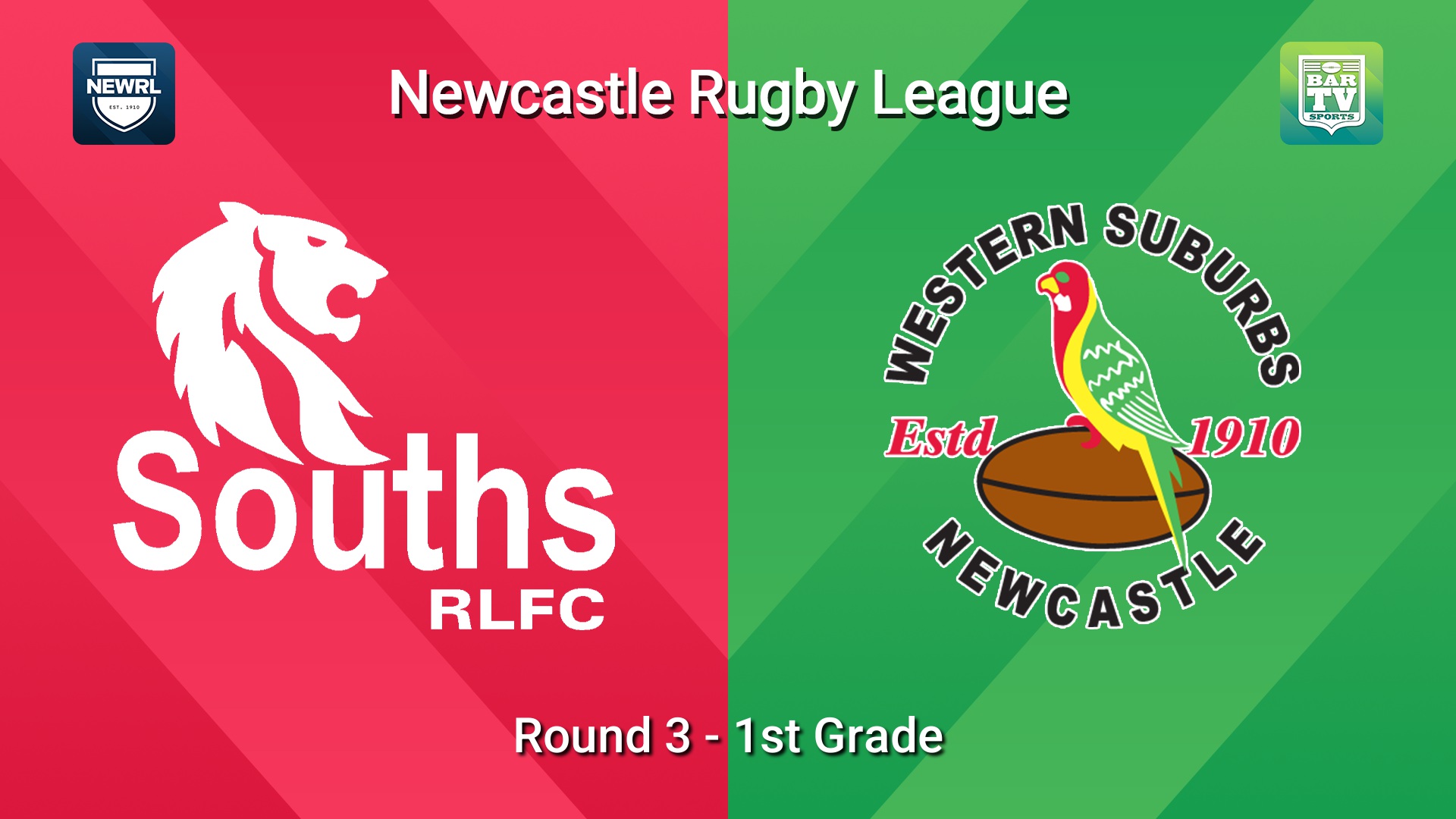 260425-video-Newcastle RL Round 3 - 1st Grade - South Newcastle Lions v Western Suburbs Rosellas Slate Image