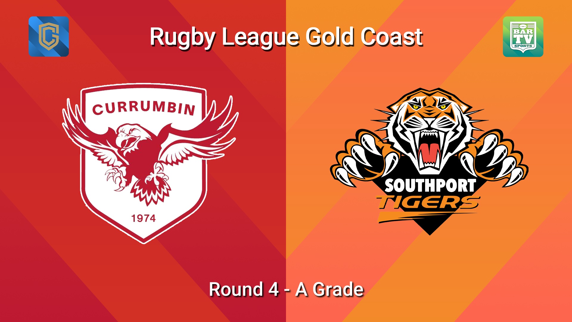 260411-video-Gold Coast Round 4 - A Grade - Currumbin Eagles v Southport Tigers Slate Image