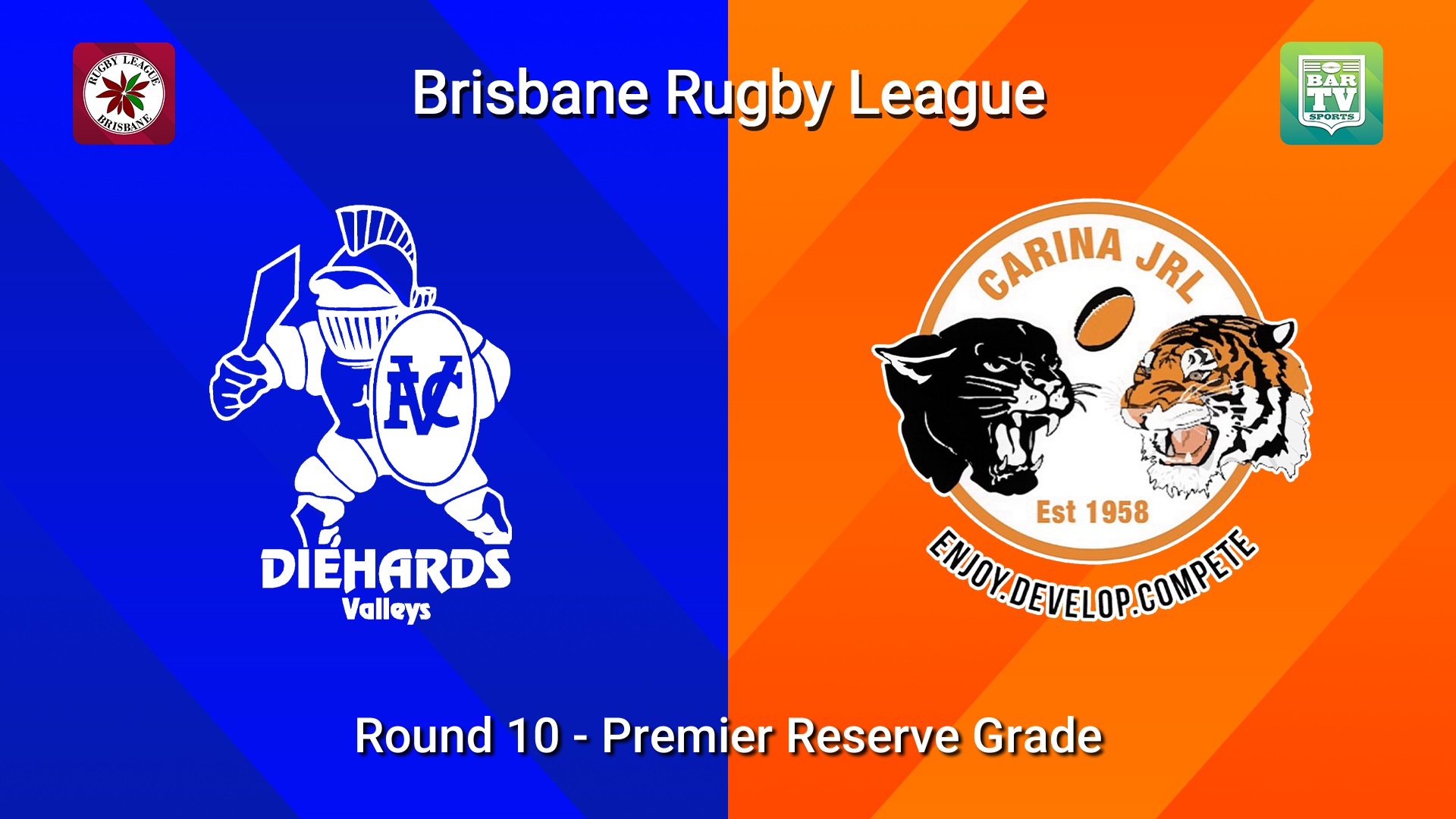 260530-video-BRL Round 10 - Premier Reserve Grade - Valleys Diehards v Carina Juniors Slate Image
