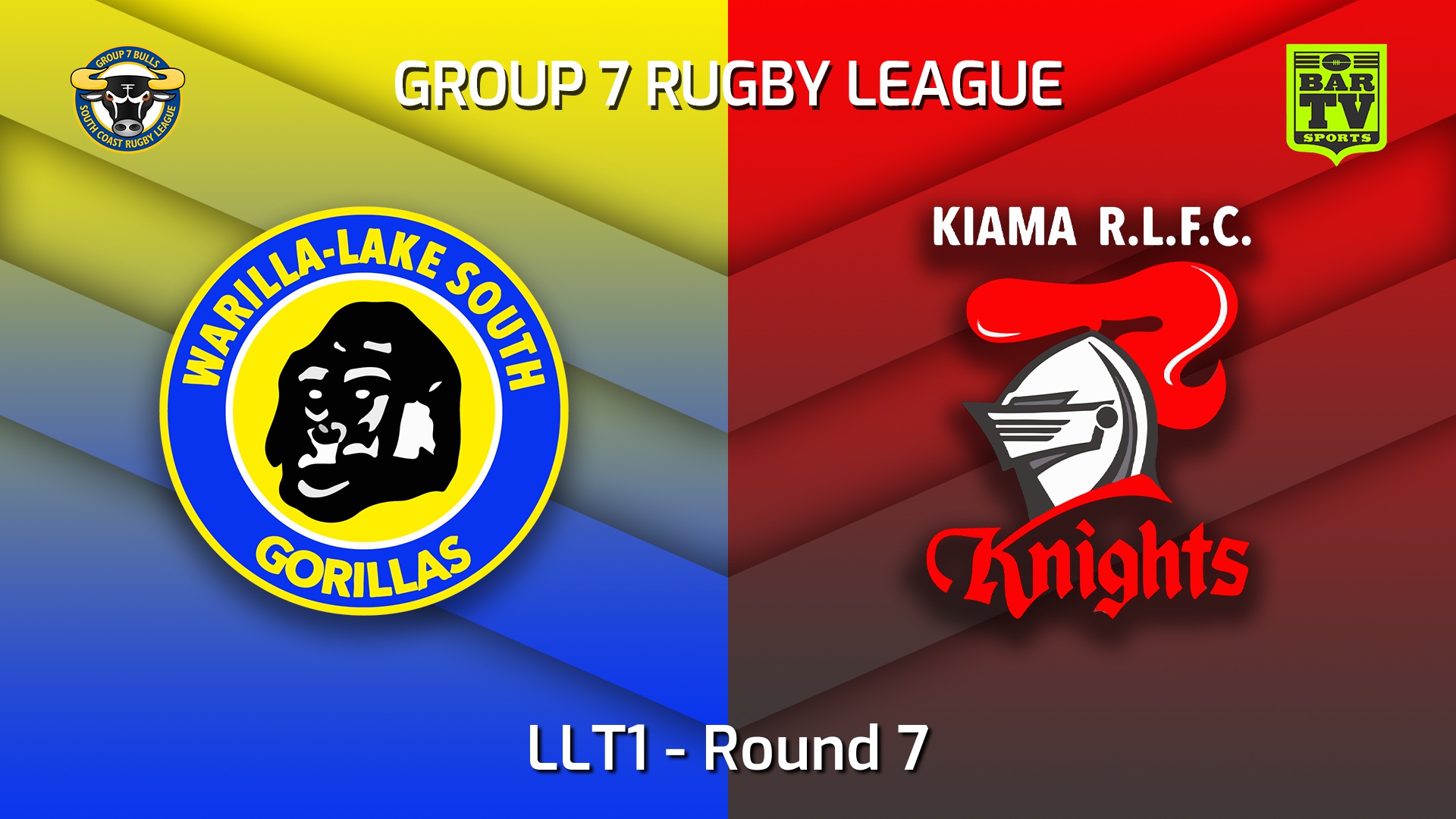 220529-South Coast Round 7 - LLT1 - Warilla-Lake South Gorillas v Kiama Knights Slate Image
