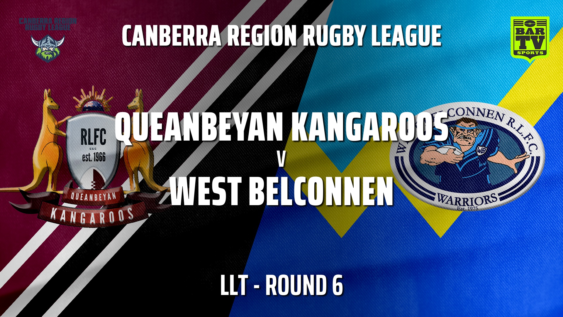 210522-CRRL Round 6 - Ladies League Tag - Queanbeyan Kangaroos v West Belconnen Warriors Slate Image
