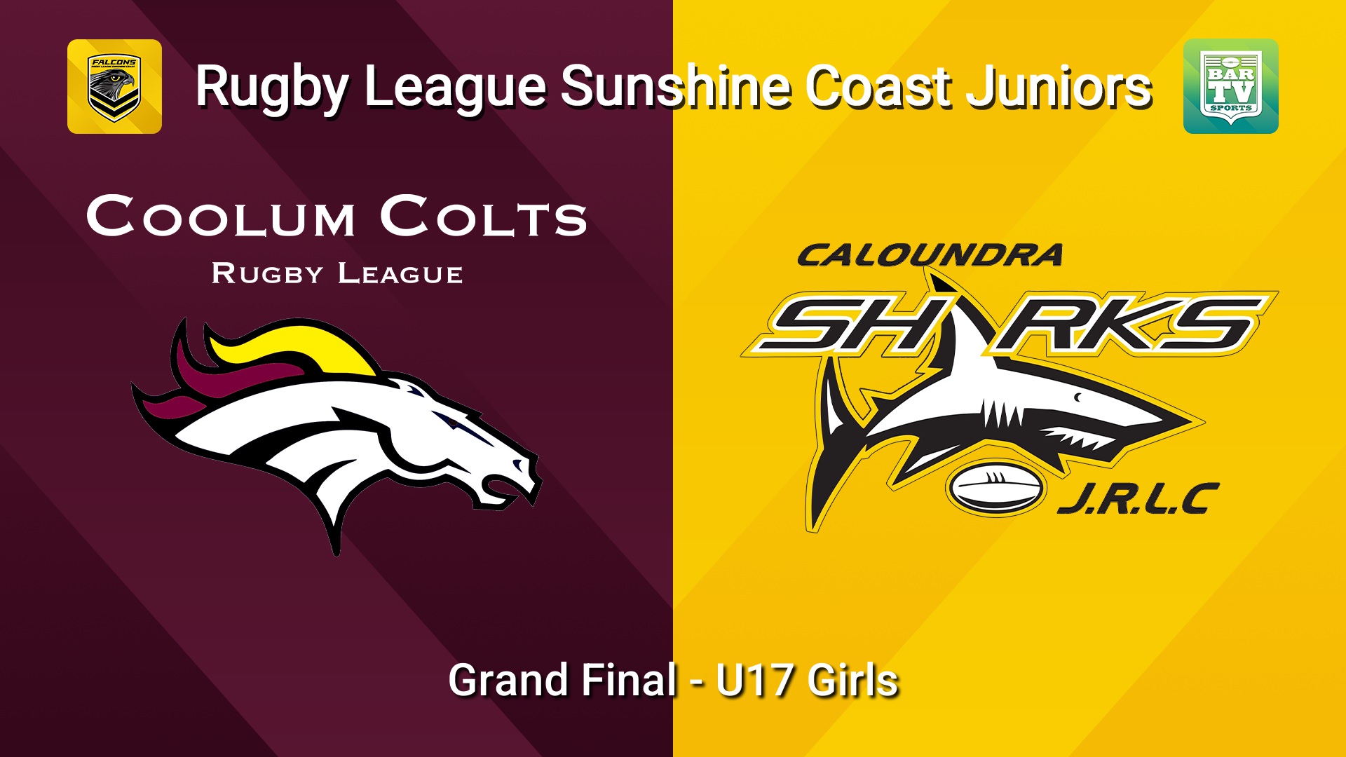 260905-video-Sunshine Coast Junior Rugby League Grand Final - U17 Girls - Coolum/Nambour v Caloundra Sharks JRL Slate Image