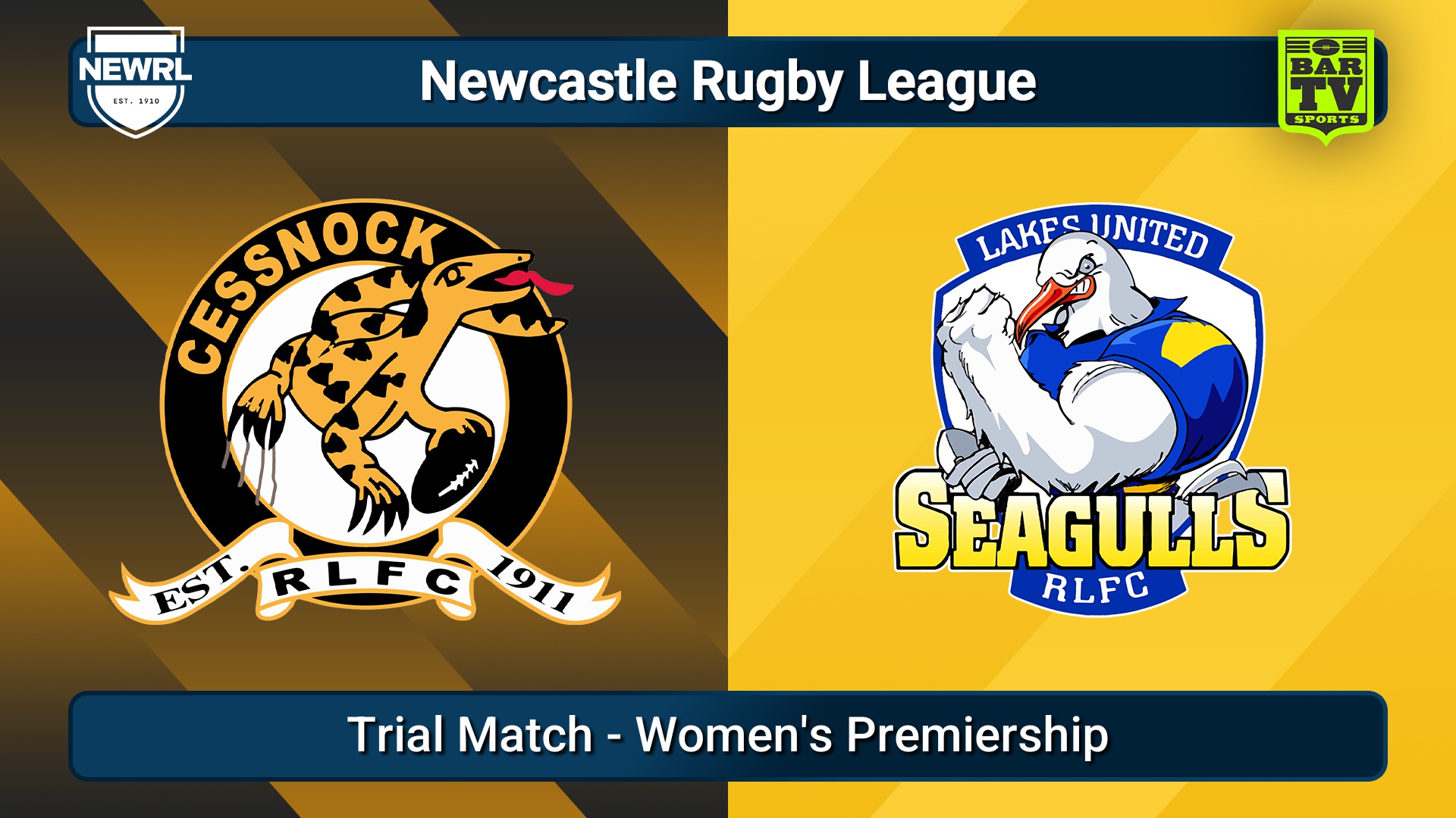 250405-video-Newcastle RL Trial Match - Women's Premiership - Cessnock Goannas v Lakes United Seagulls Slate Image