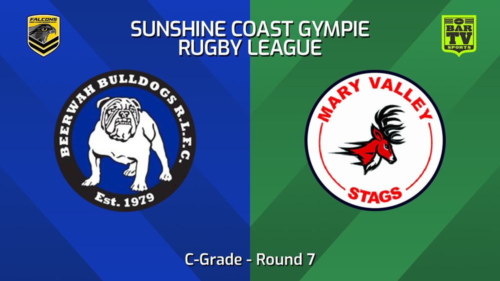 240525-video-Sunshine Coast RL Round 7 - C-Grade - Beerwah Bulldogs v Mary Valley Stags Slate Image