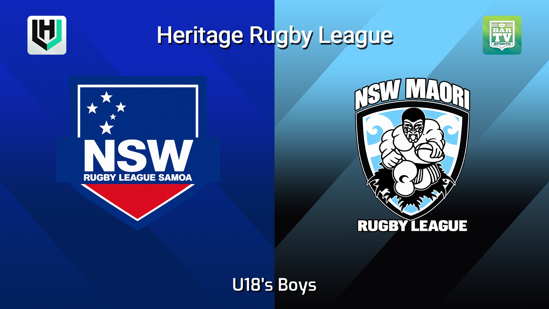 261011-video-Heritage RL U18's Boys - Samoa NSW v Māori RL NSW Slate Image