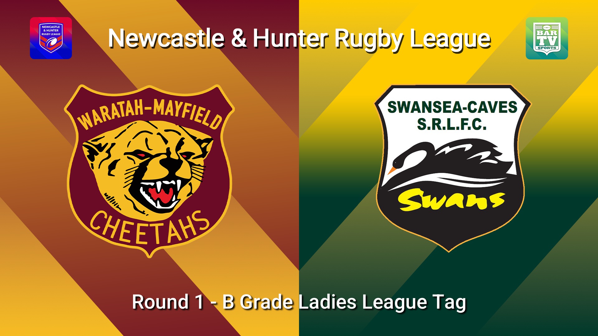 260411-video-NHRL Round 1 - B Grade Ladies League Tag - Waratah-Mayfield v Swansea Caves Beach  Slate Image