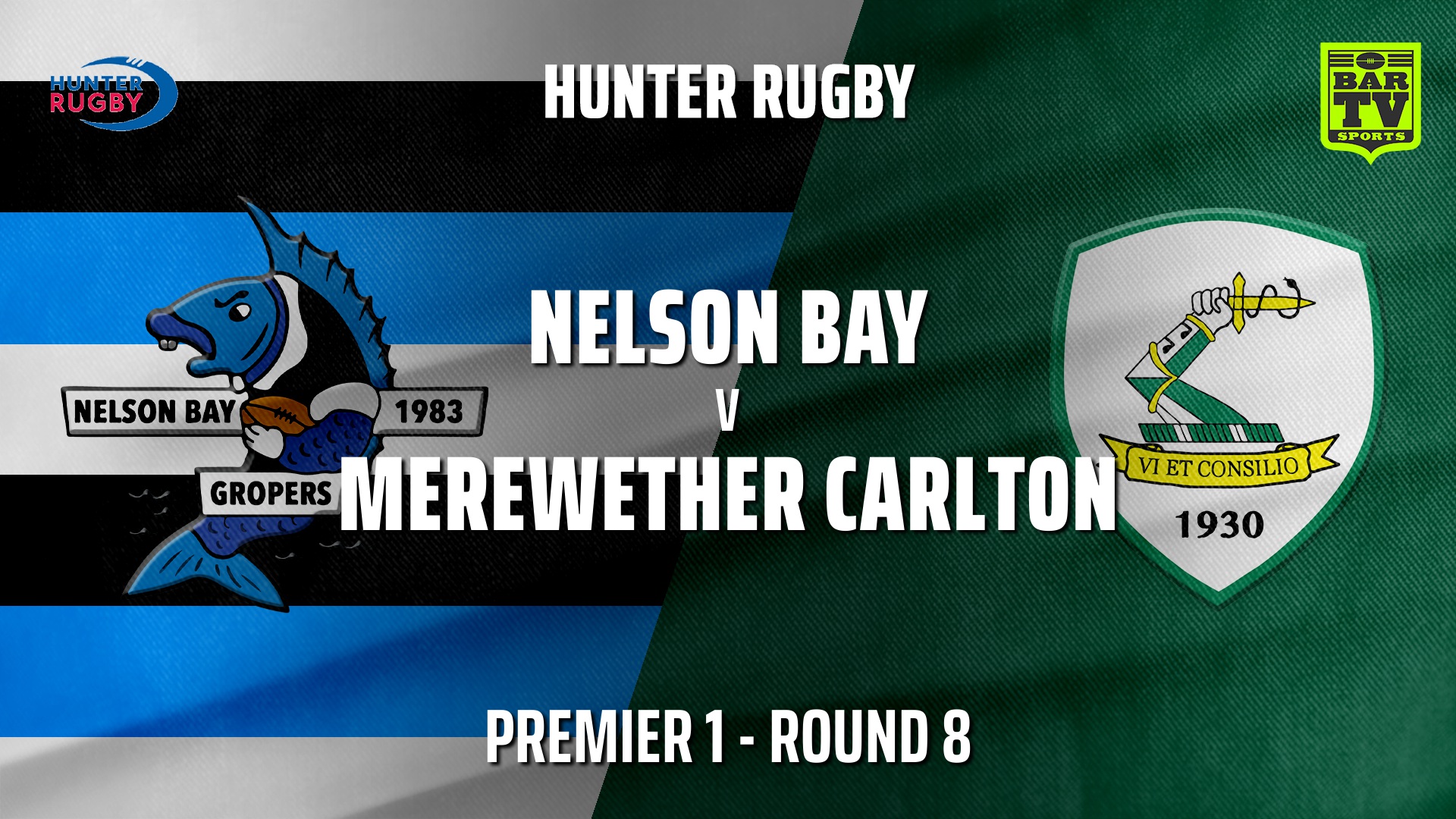 210605-HRU Round 8 - Premier 1 - Nelson Bay Gropers v Merewether Carlton Slate Image