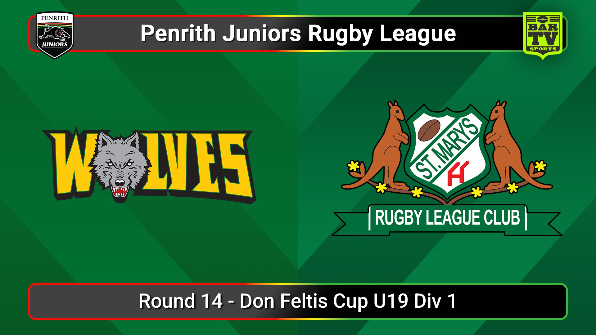 250719-video-Penrith & District Junior Rugby League Round 14 - Don Feltis Cup U19 Div 1 - Windsor Wolves v St Marys Slate Image