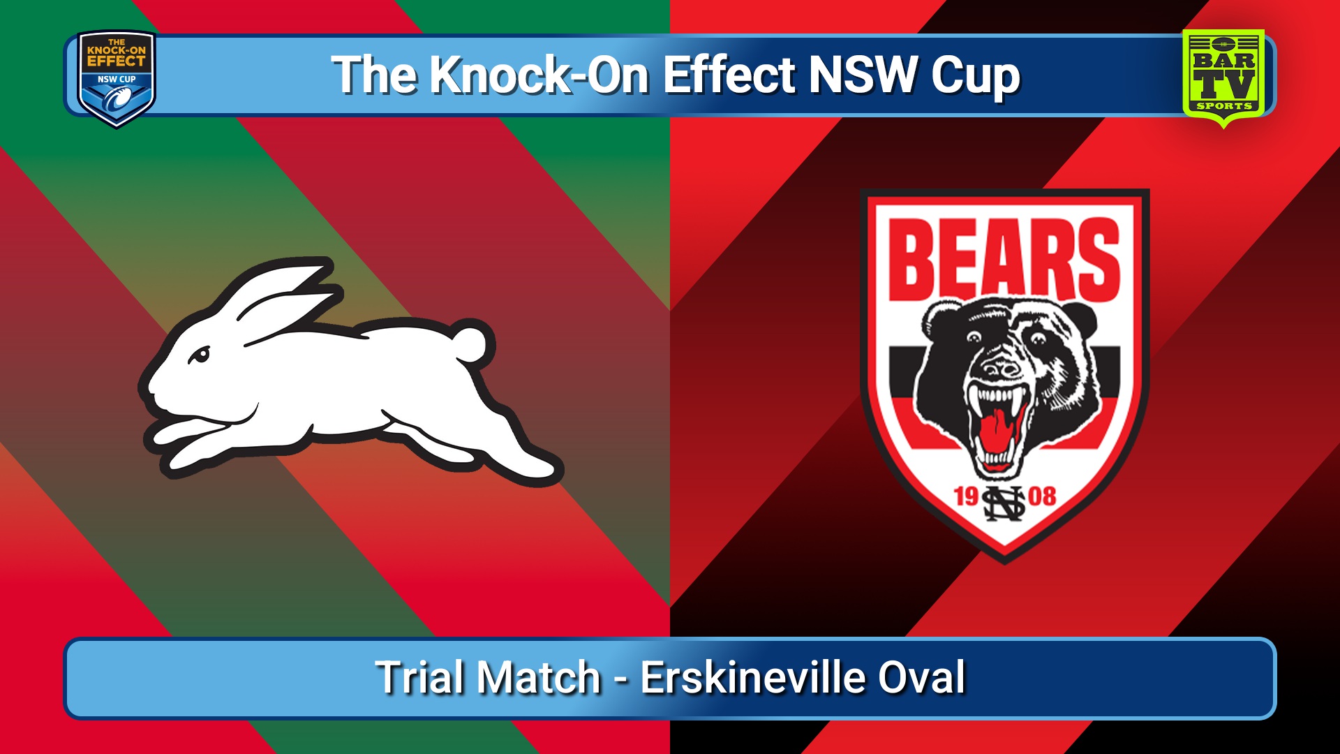 250223-video-The Knock-On Effect NSW Cup Trial Match - South Sydney Rabbitohs v North Sydney Bears Slate Image