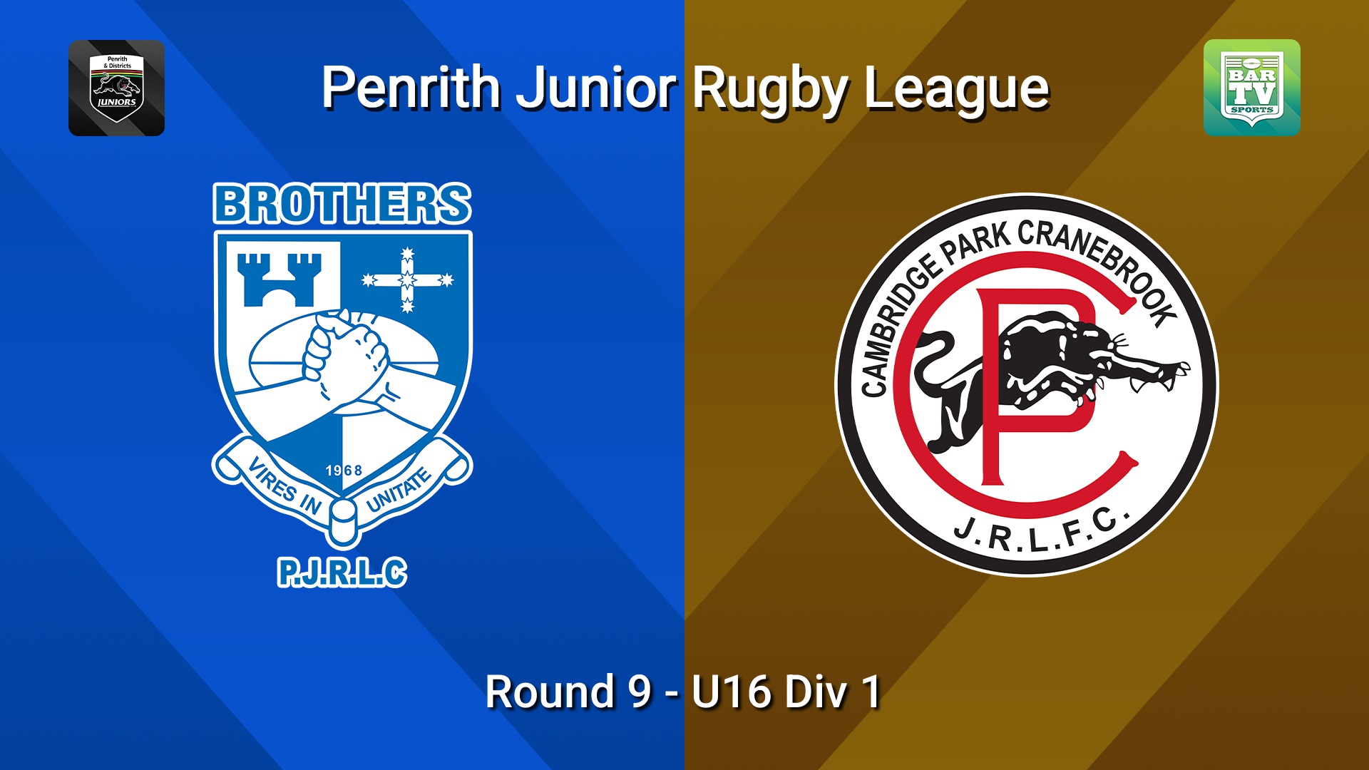 260627-video-Penrith & District Junior Rugby League Round 9 - U16 Div 1 - Brothers v Cambridge Park Minigame Slate Image