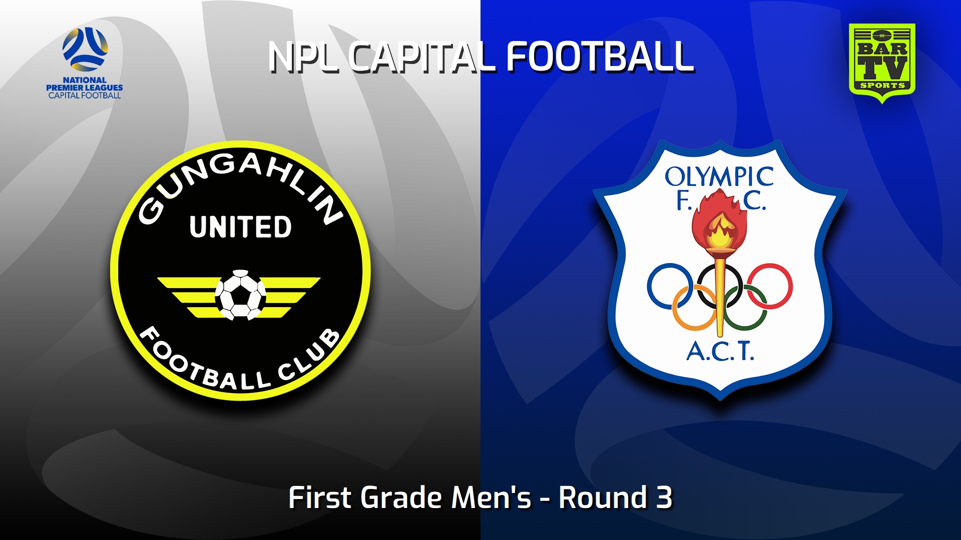 230423-Capital NPL Round 3 - Gungahlin United v Canberra Olympic FC Slate Image