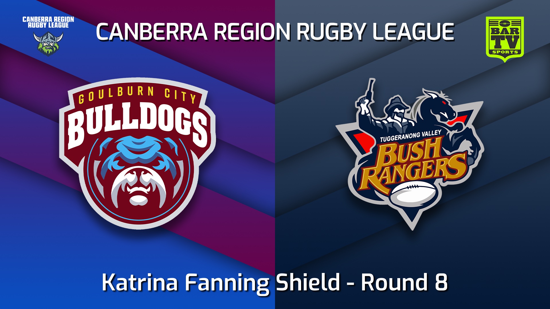 220605-Canberra Round 8 - Katrina Fanning Shield - Goulburn City Bulldogs v Tuggeranong Bushrangers Slate Image