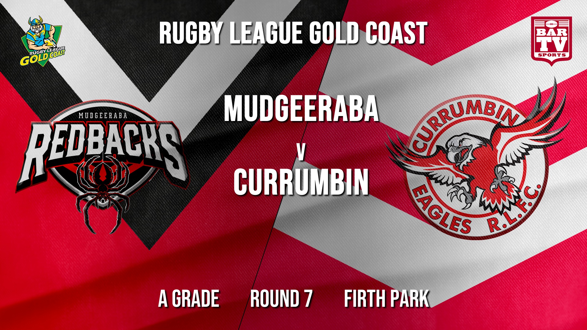 RLGC Round 7 - A Grade - Mudgeeraba Redbacks v Currumbin Eagles Slate Image