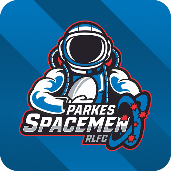 Parkes Spacemen Logo
