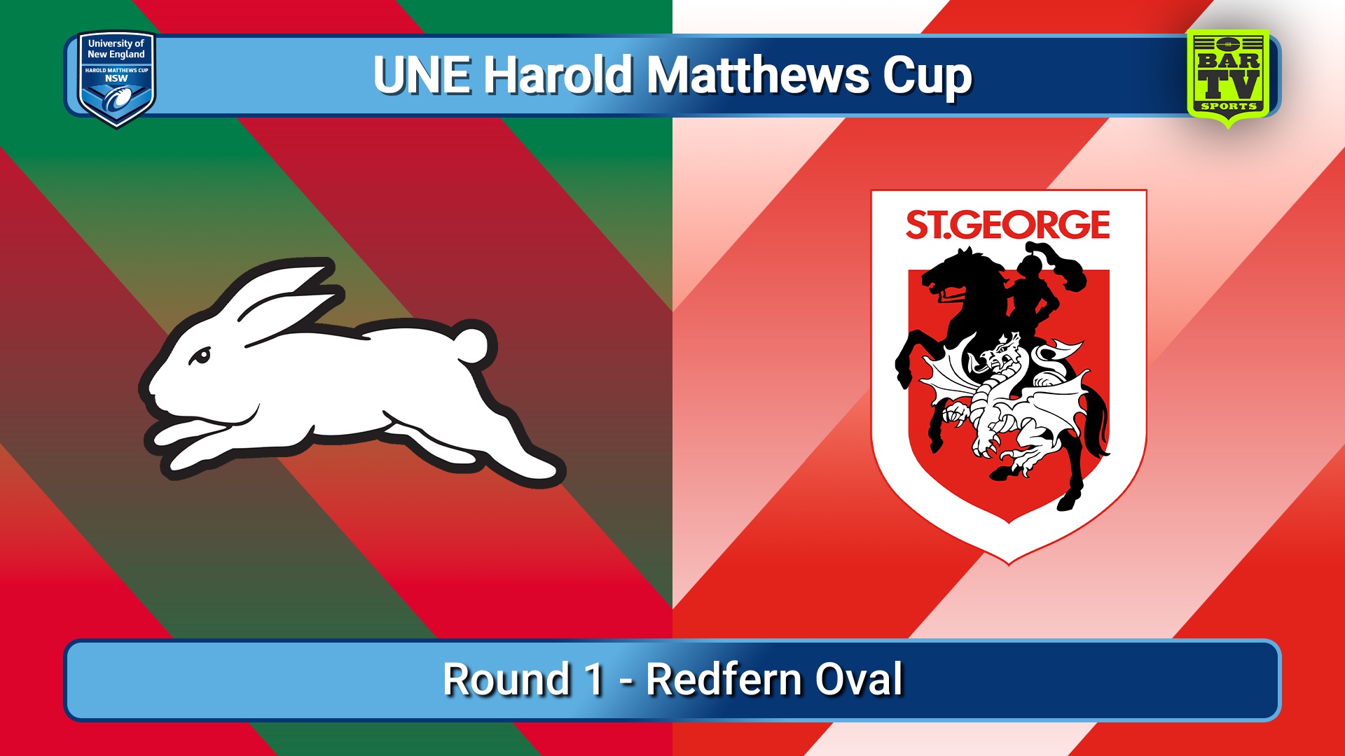 250201-video-UNE Harold Matthews Cup Round 1 - South Sydney Rabbitohs v St George Dragons Slate Image