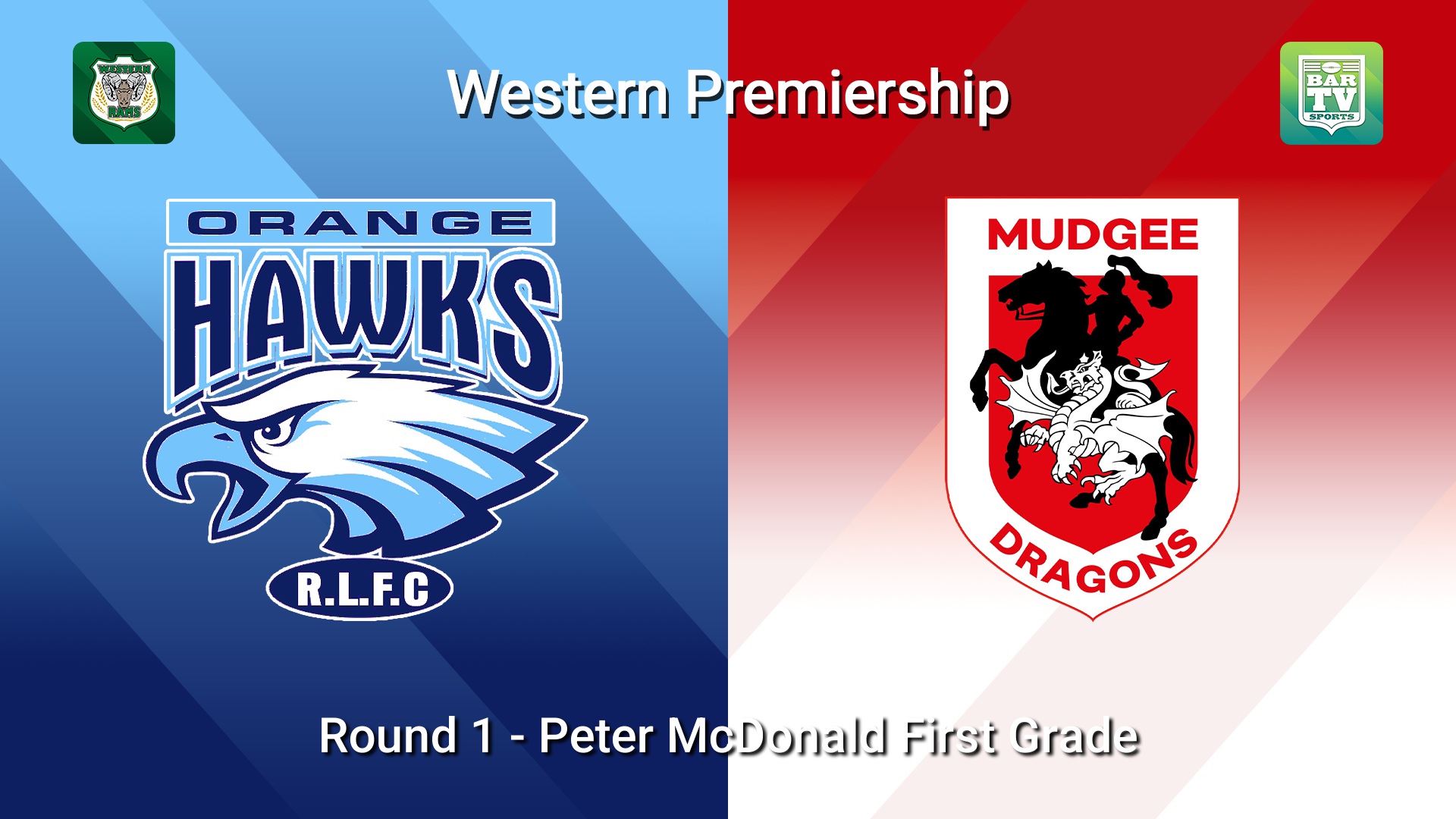 260419-video-Western Premiership Round 1 - Peter McDonald First Grade - Orange Hawks v Mudgee Dragons Slate Image