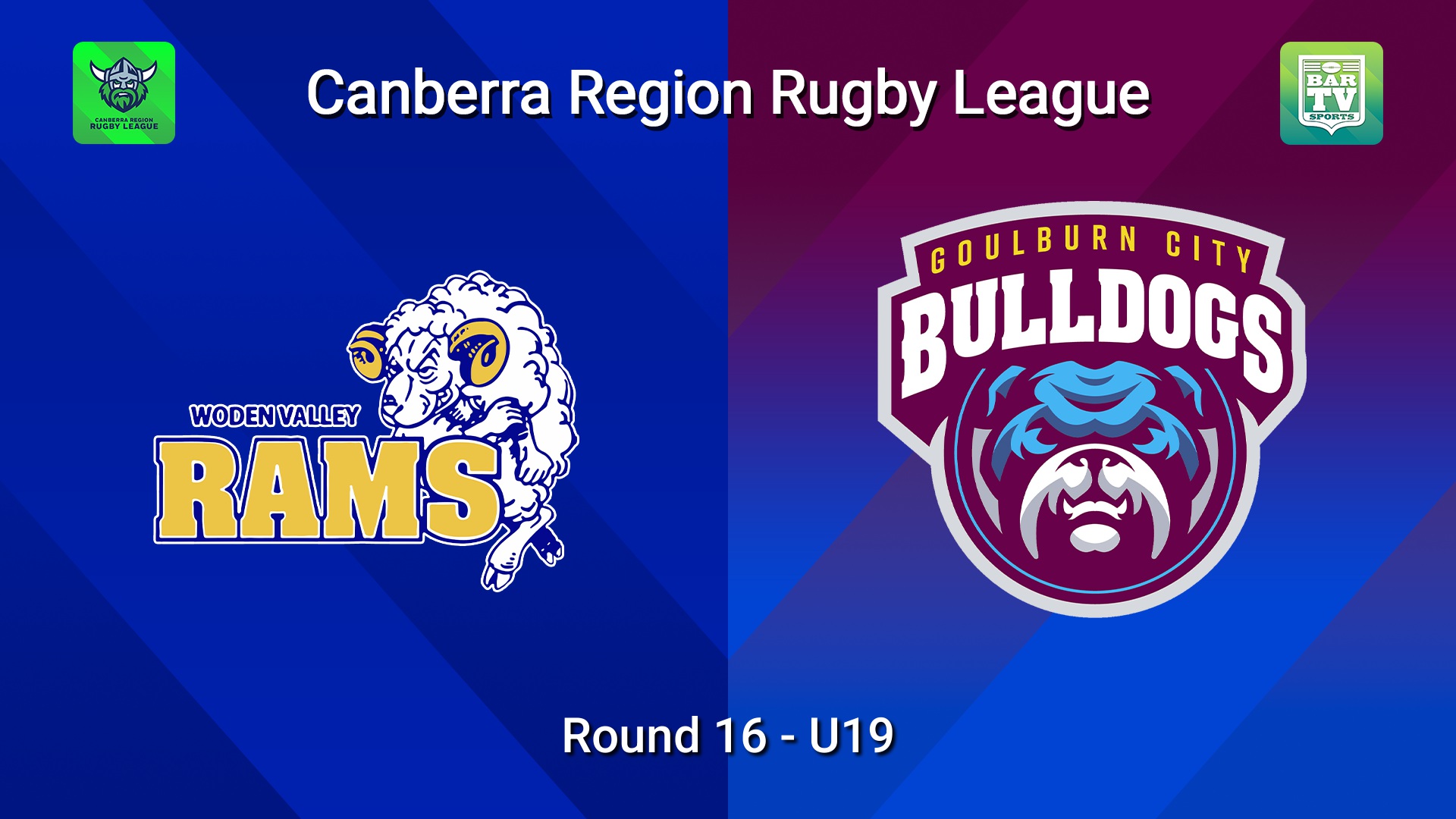 260808-video-Canberra Round 16 - U19 - Woden Valley Rams v Goulburn City Bulldogs Slate Image