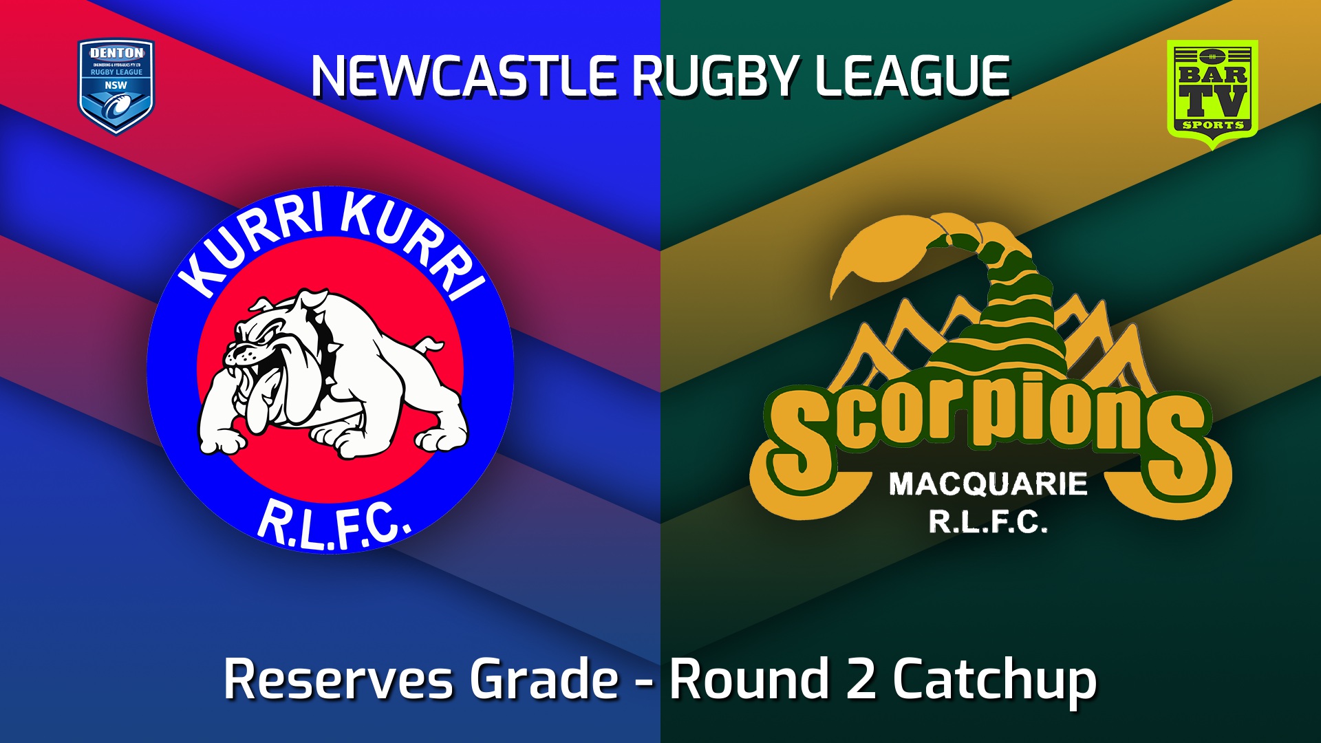 220515-Newcastle Round 2 Catchup - Reserve Grade - Kurri Kurri Bulldogs v Macquarie Scorpions Slate Image