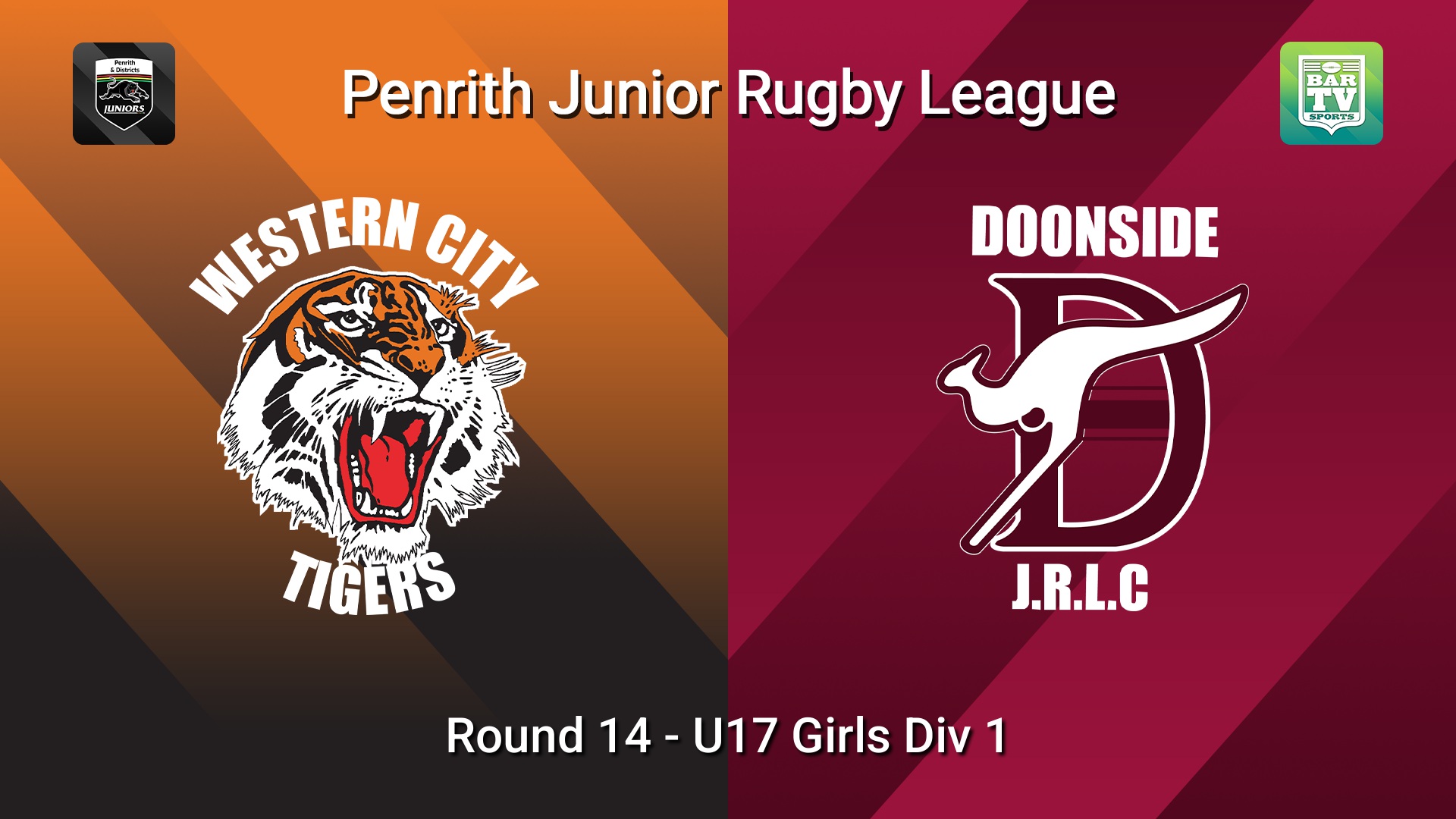 260801-video-Penrith & District Junior Rugby League Round 14 - U17 Girls Div 1 - Western City Tigers v Doonside Slate Image