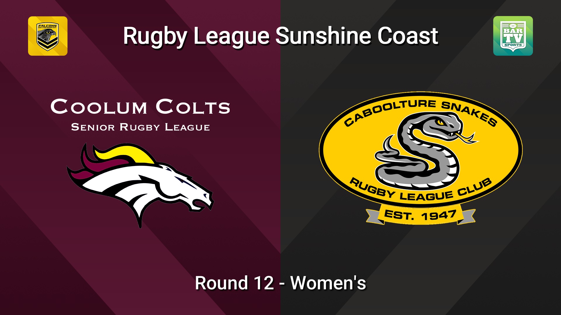 260802-video-Sunshine Coast RL Round 12 - Women's - Coolum Colts v Caboolture Snakes Slate Image