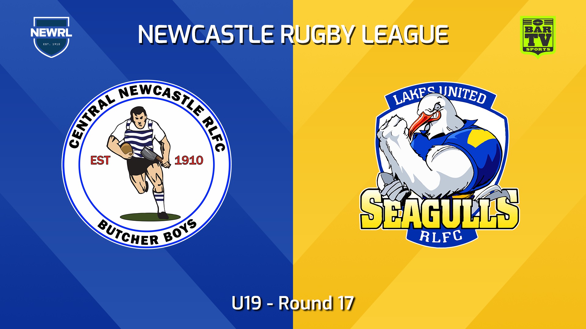 240817-video-Newcastle RL Round 17 - U19 - Central Newcastle Butcher Boys v Lakes United Seagulls Slate Image