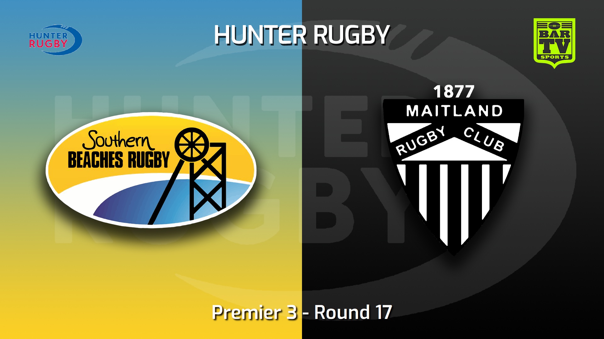 220820-Hunter Rugby Round 17 - Premier 3 - Southern Beaches v Maitland Slate Image