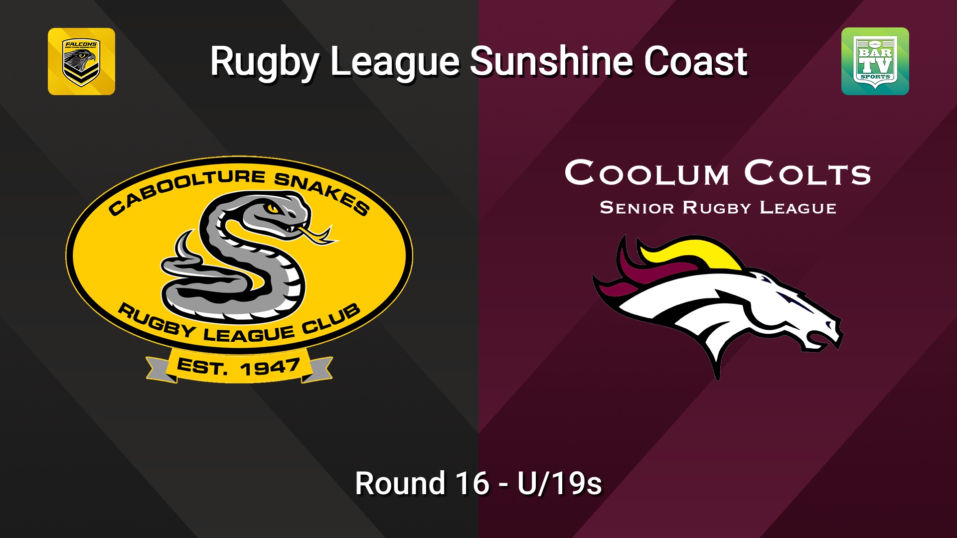 260801-video-Sunshine Coast RL Round 16 - U/19s - Caboolture Snakes v Coolum Colts Slate Image